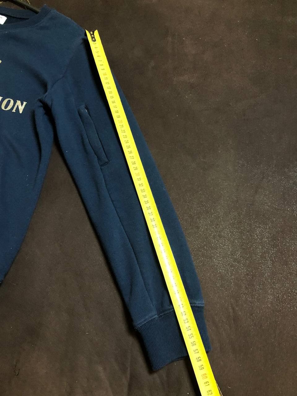 True Religion True Religion Womens Blue Sleeve Cropped Sweater Size L / US 10 / IT 46 - 11 Thumbnail