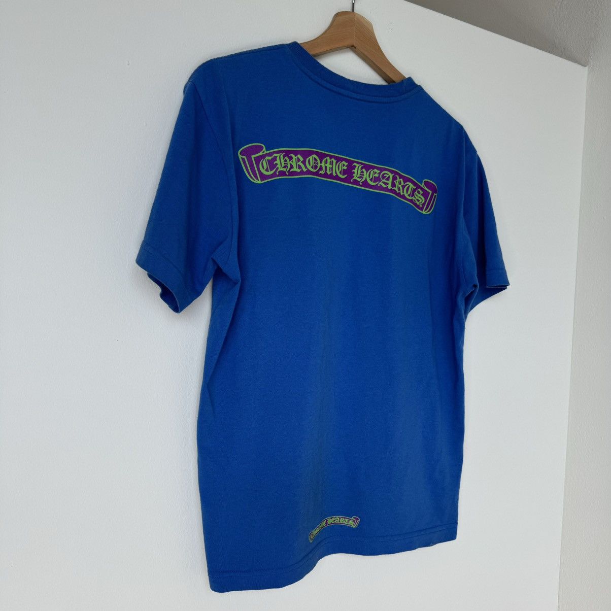 Chrome Hearts Scroll logo pocket short sleeve tee Size US S / EU 44-46 / 1 - 1 Thumbnail