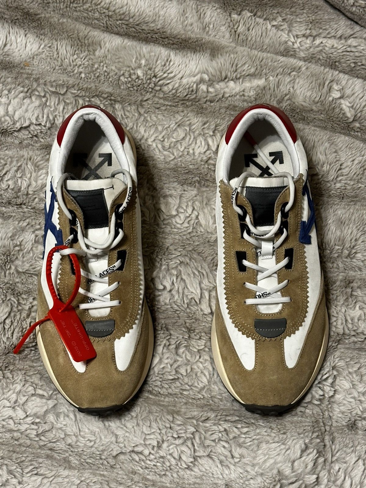 Off-White Off-White Running Sneakers Size US 10.5 / EU 43-44 - 3 Thumbnail