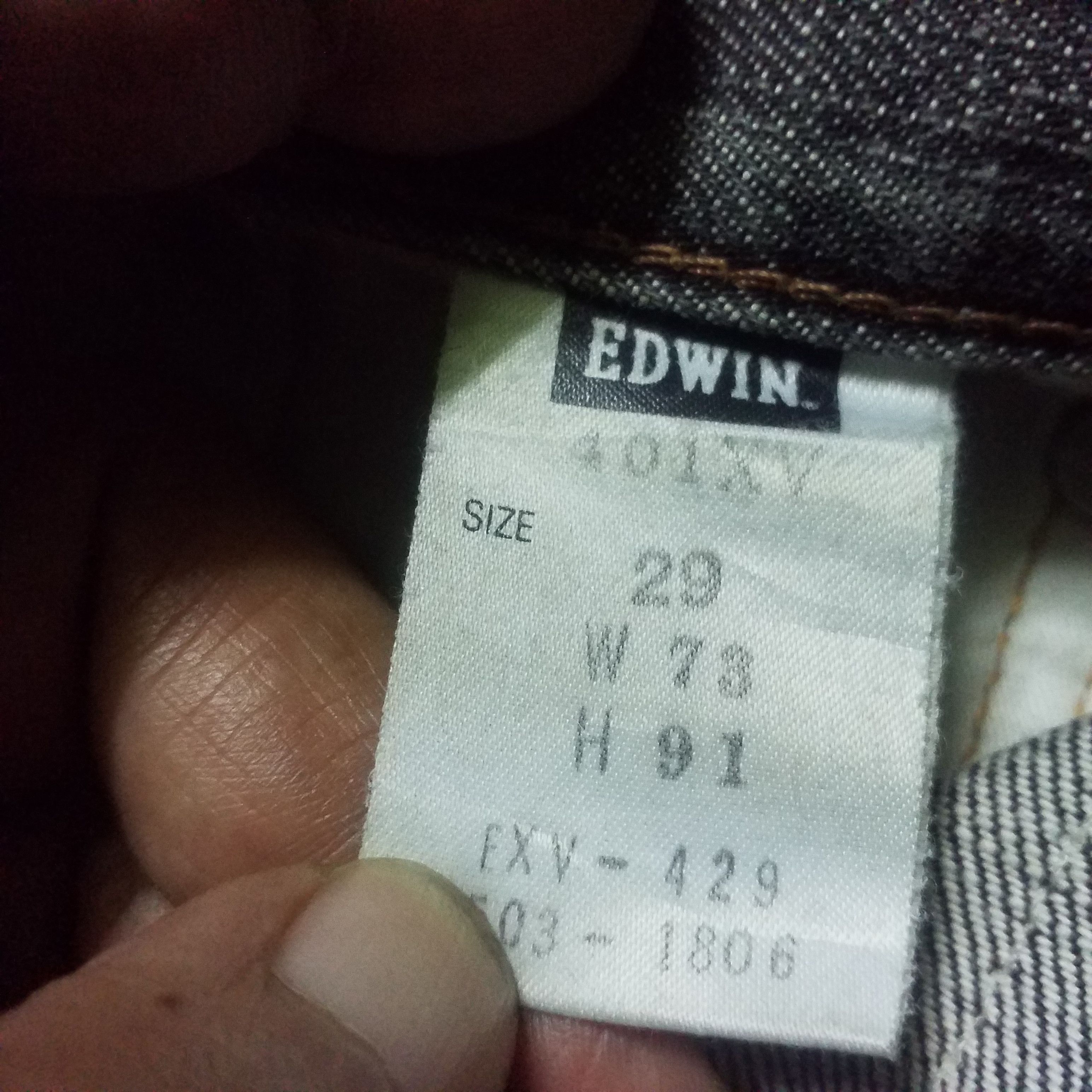 Edwin EDWIN FLARE DENIM XV Size US 31 - 8 Thumbnail