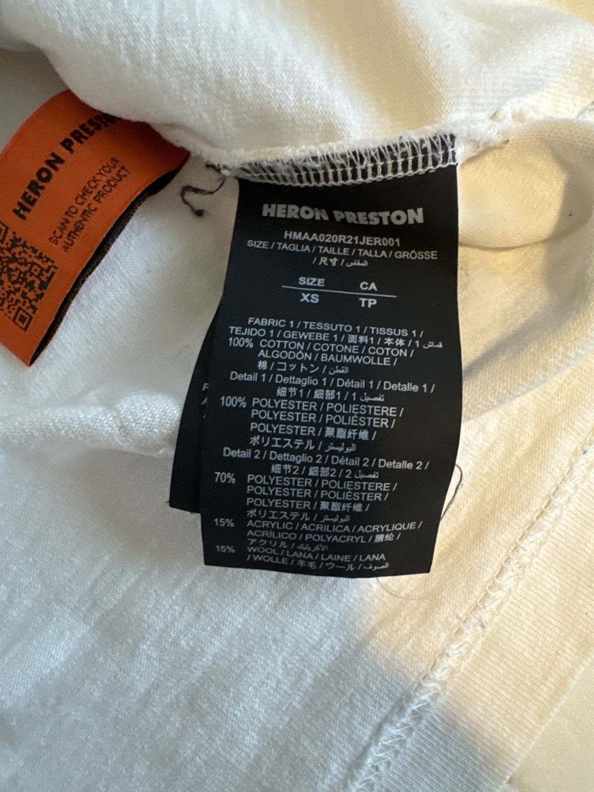Heron Preston Heron Preston t shirt Size US XS / EU 42 / 0 - 5 Thumbnail