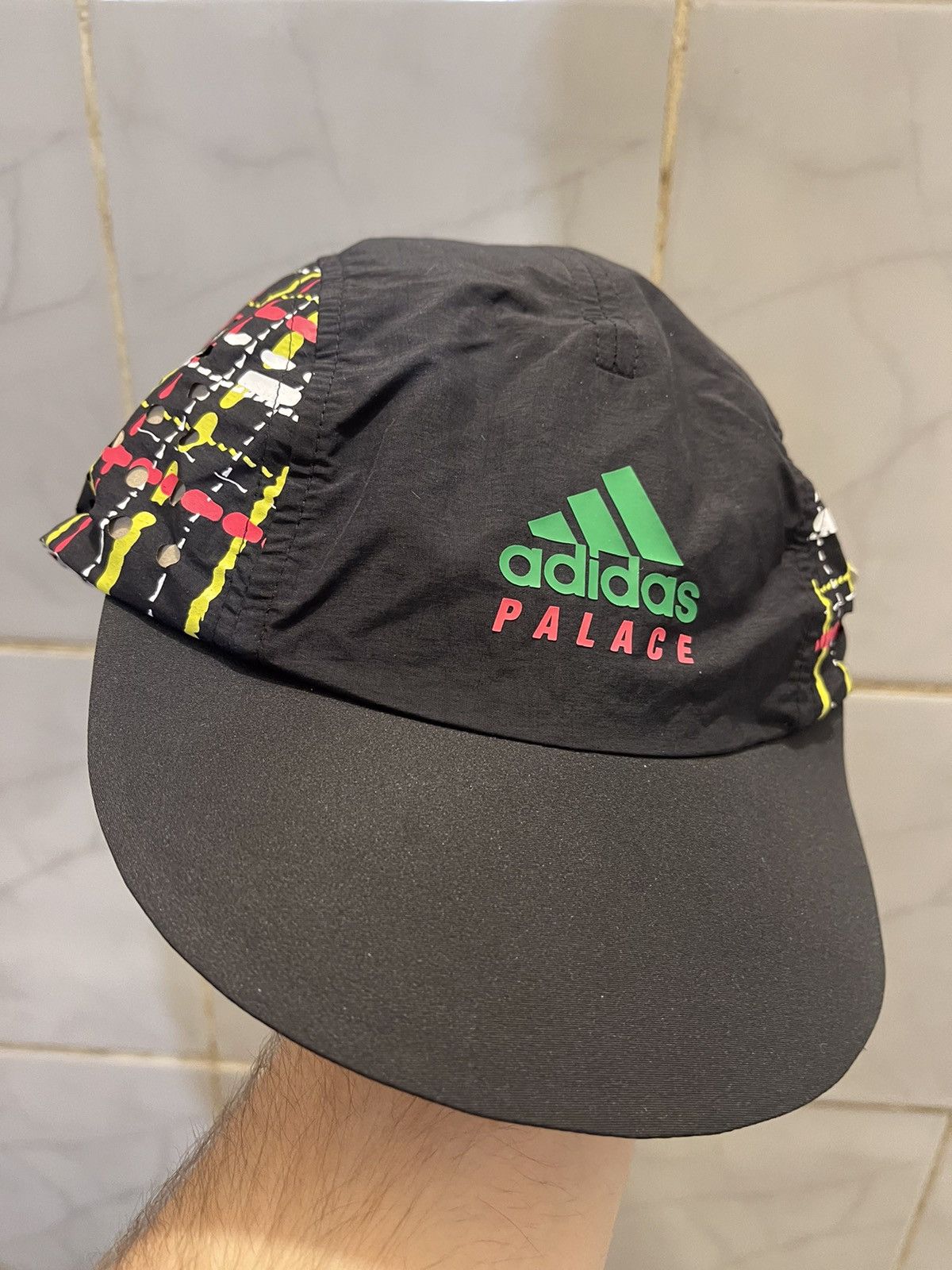 Palace x adidas cap best sale