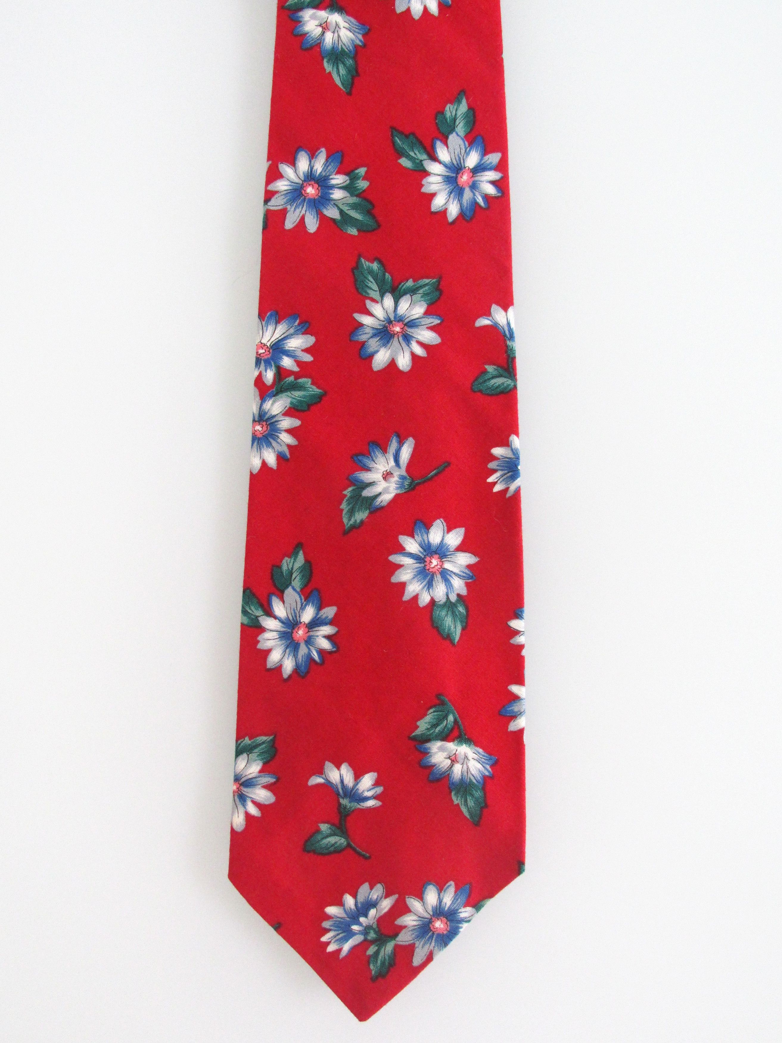 Other Rhode Royce Men's Cotton Floral Tie Size ONE SIZE - 2 Thumbnail