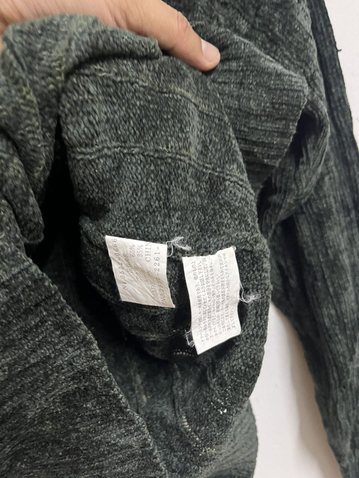 Gianni Valentino 💥Offer💥Vintage Gianni Valentino Distressed Knitwear Size US L / EU 52-54 / 3 - 8 Thumbnail