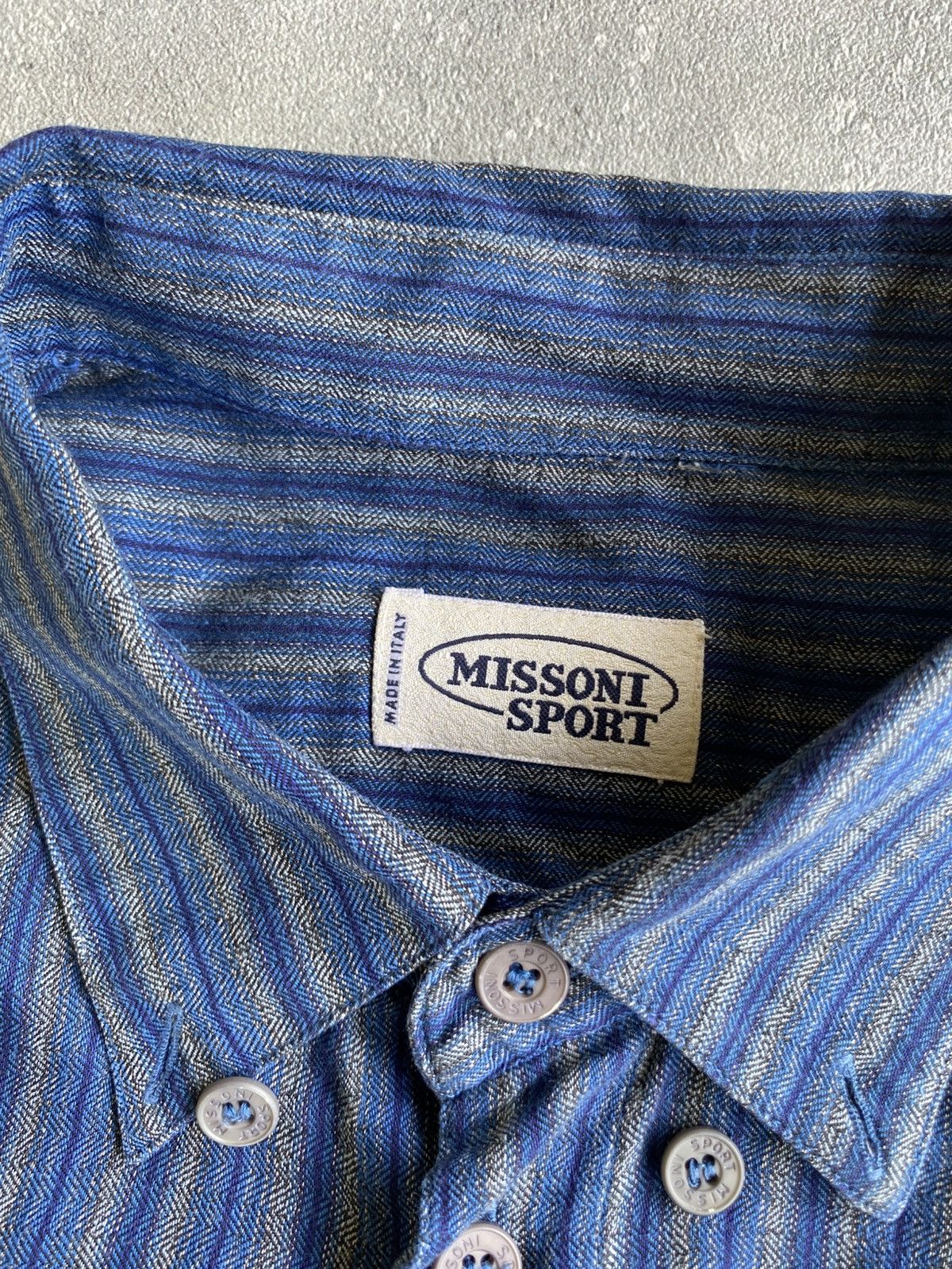 Missoni × Vintage Vintage Missoni Shirt Size US L / EU 52-54 / 3 - 6 Thumbnail