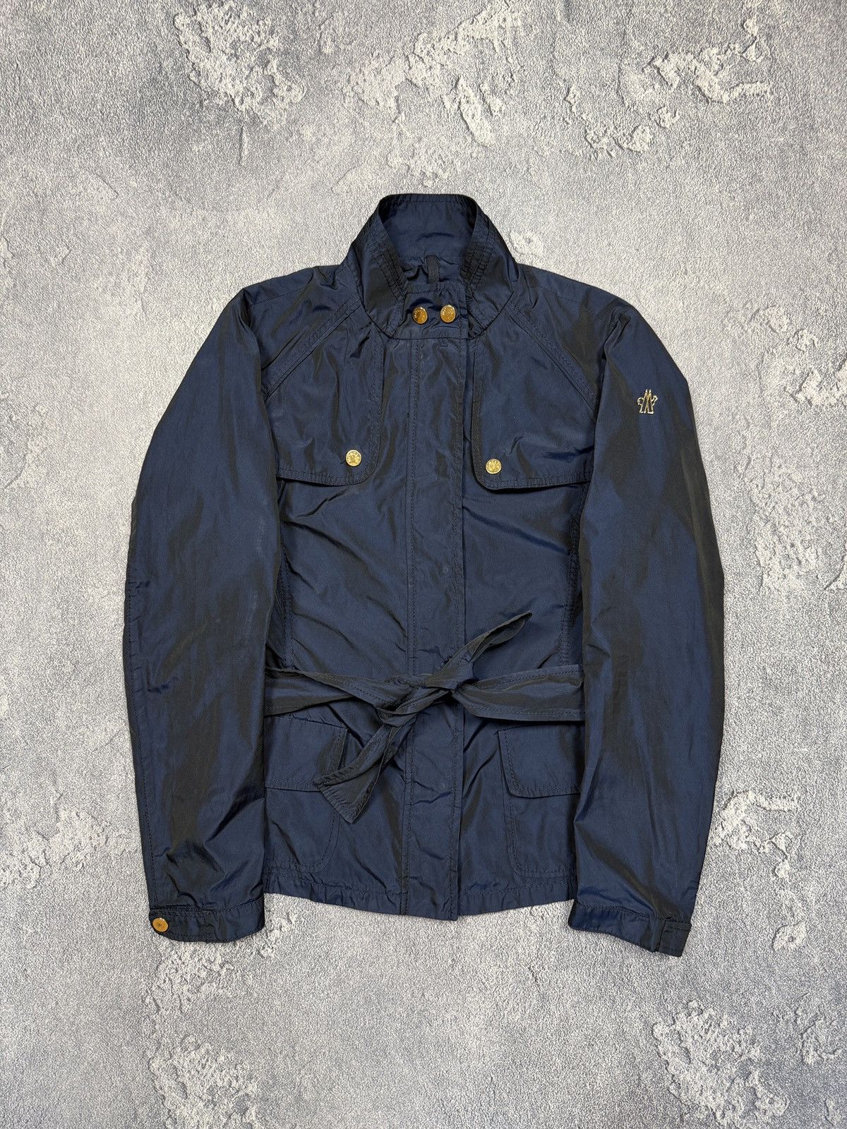 Moncler Moncler Vintage Nylon Zip Up Jacket Size M / US 6-8 / IT 42-44 - 1 Thumbnail