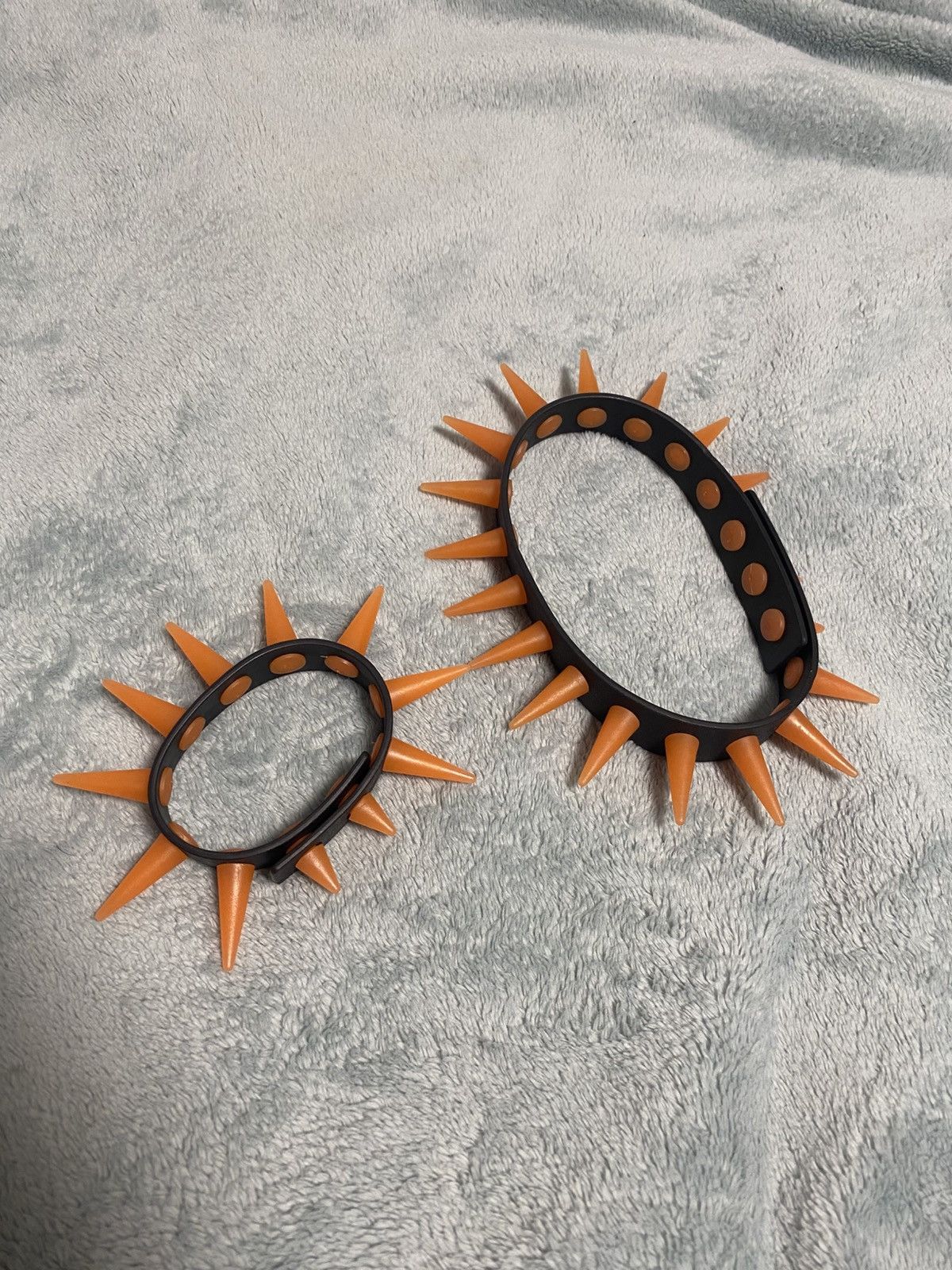 Vintage Couch uk UV Large Spike Bracelet & Double Wrap Bracelet Size ONE SIZE - 1 Thumbnail
