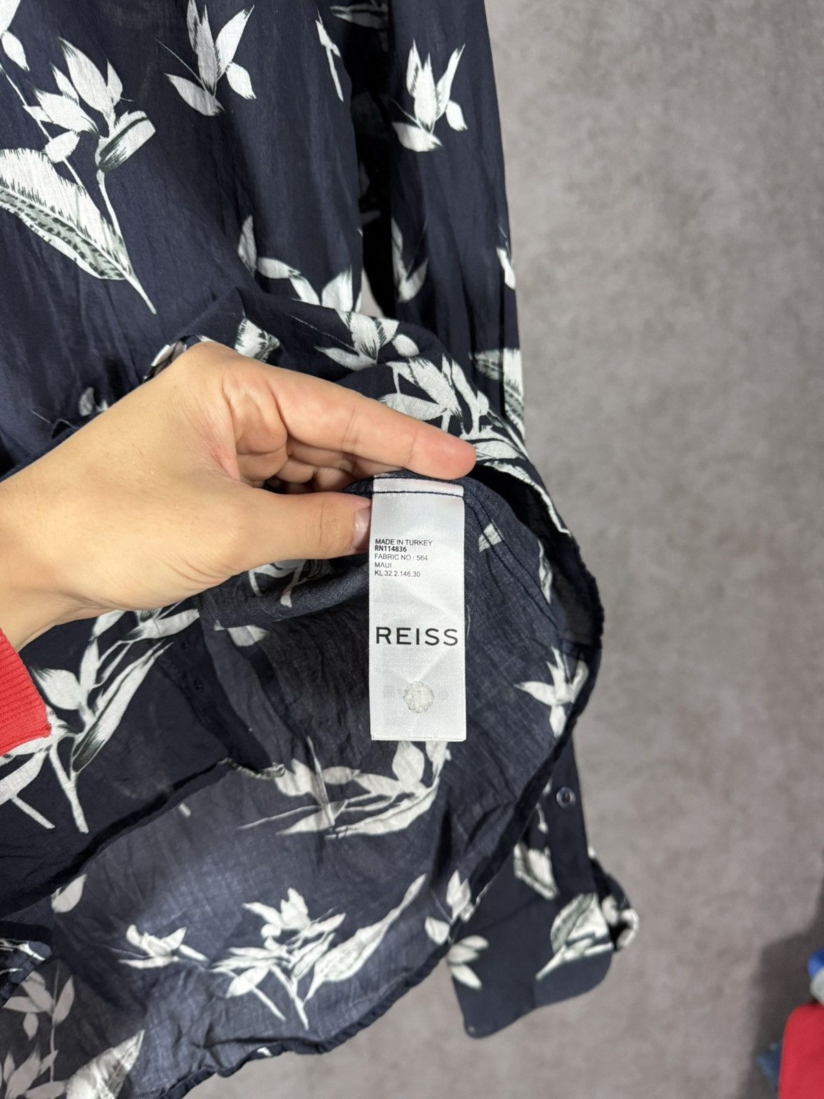 Reiss Reiss art designer shirt Size US XS / EU 42 / 0 - 4 Thumbnail