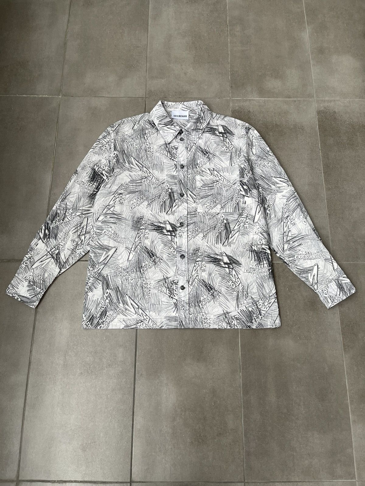 Han Kjobenhavn !DS! FW22 Han Kjobenhavn "Master Of Darkness" Shirt Size US M / EU 48-50 / 2 - 7 Thumbnail