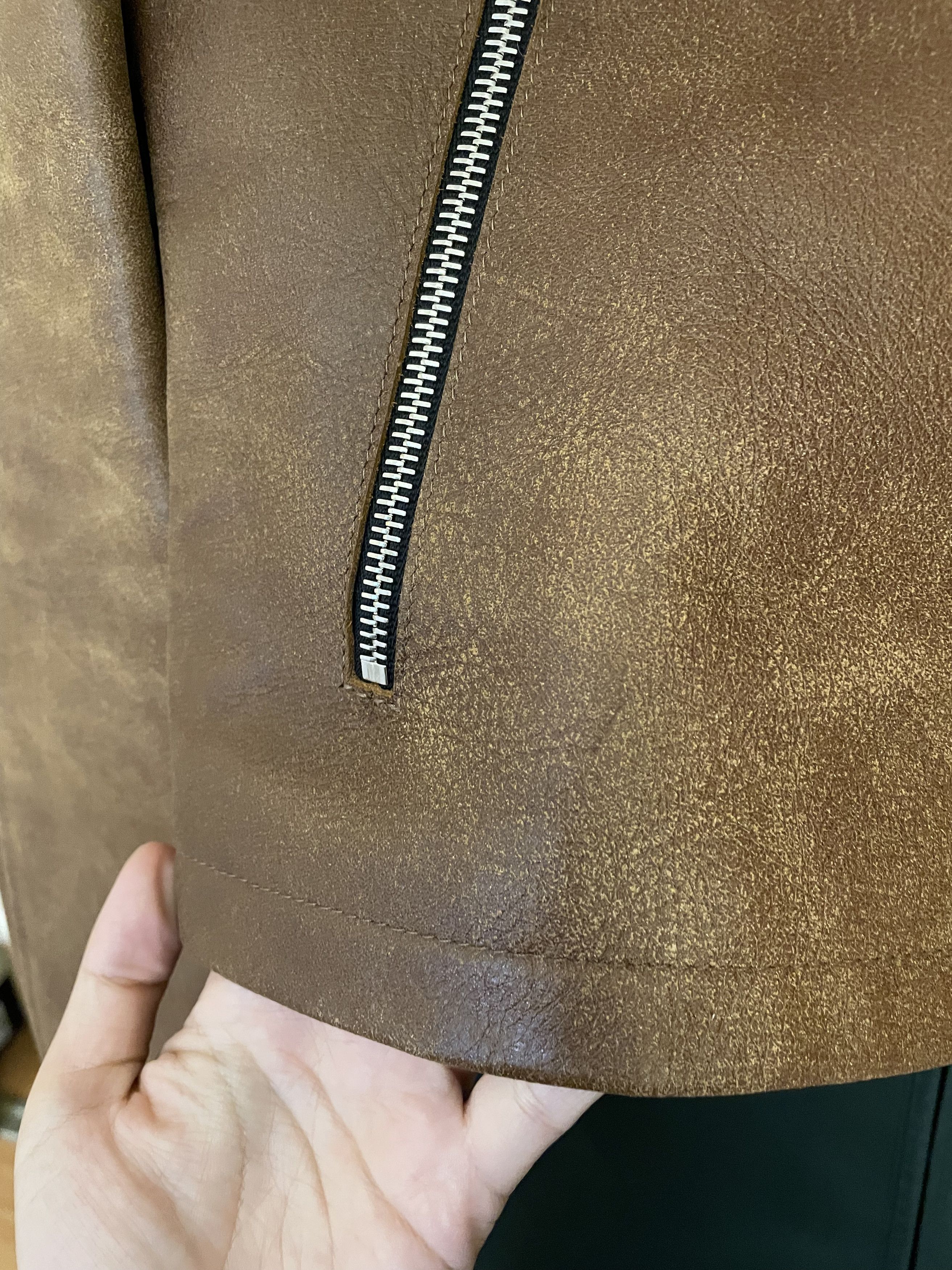 Roots Tan Deer skin/ Deer hide Jacket Size XS / US 0-2 / IT 36-38 - 5 Thumbnail