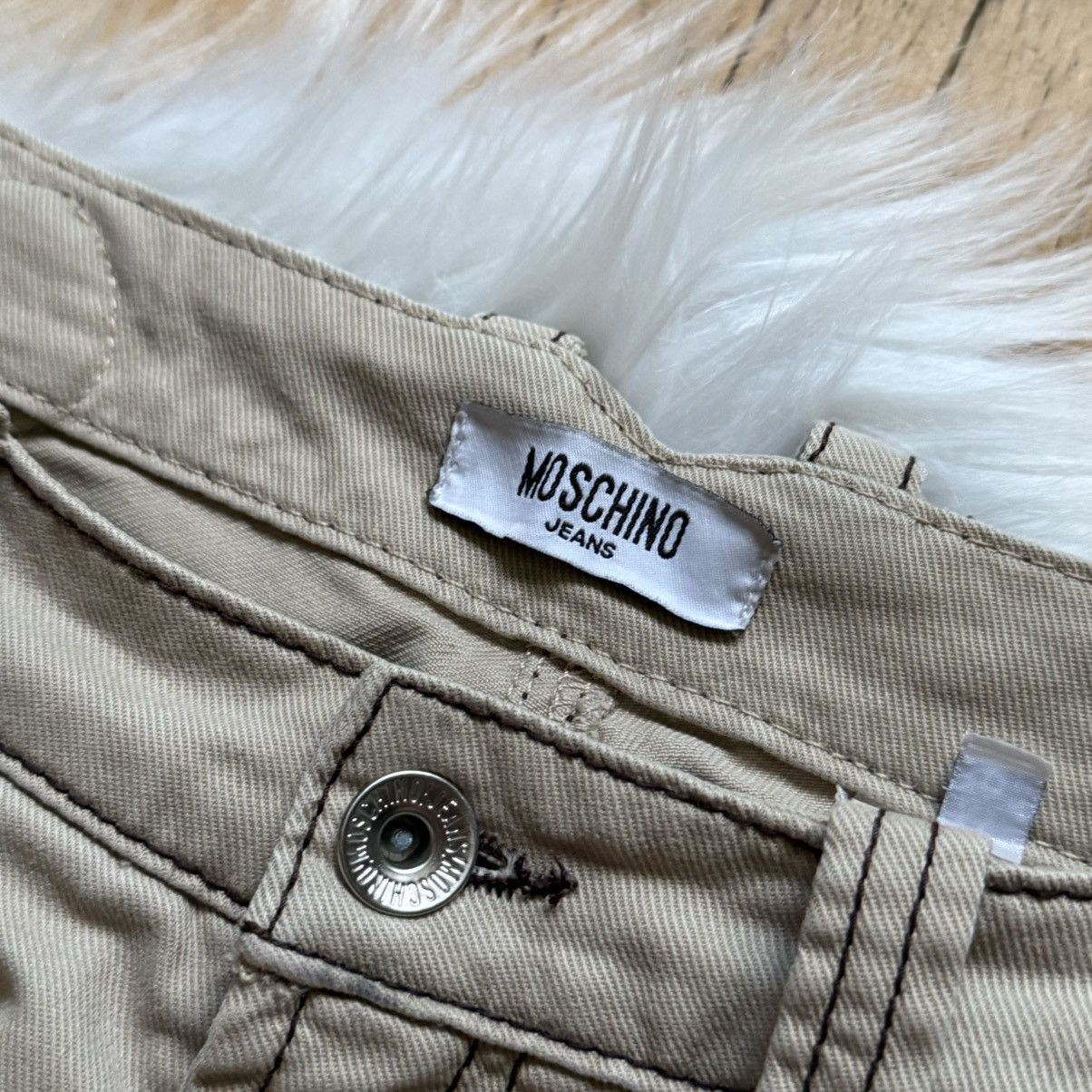 Moschino 📌 Crazy Moschino Vintage Jeans Donna Y2K Size 29" - 9 Thumbnail