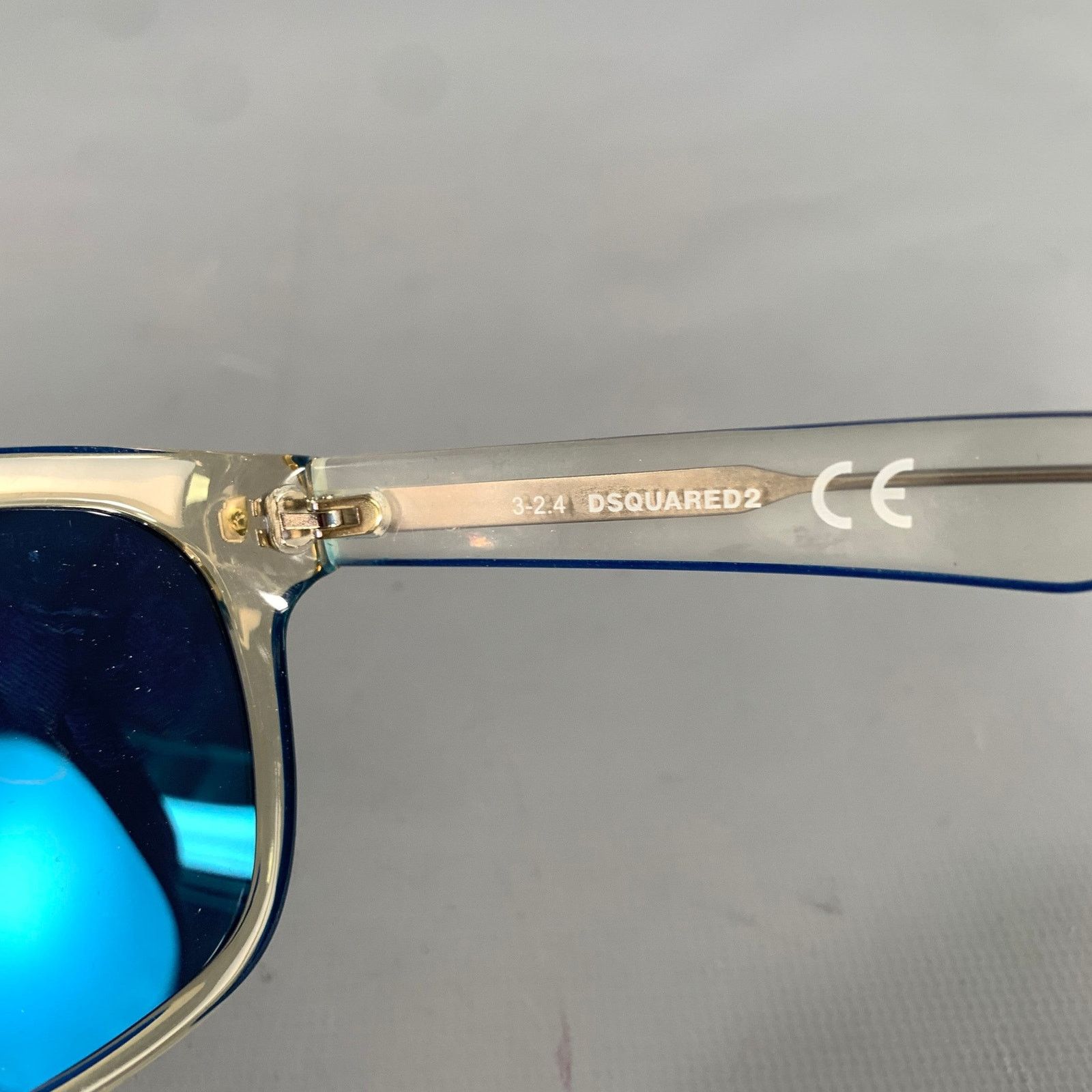 Dsquared2 DSQUARED2 Blue Clear Sunglasses & Eyewear Size ONE SIZE - 6 Thumbnail