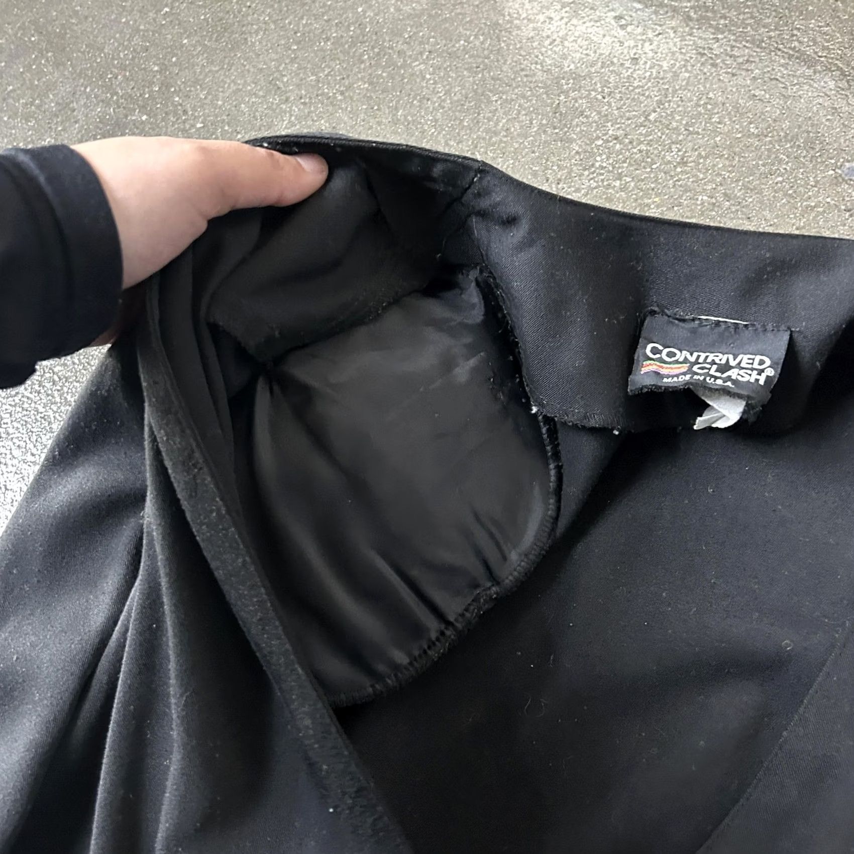 Doublet Contrived Clash Womens Medium Black Double-Breasted Lined Suit Jacket Size M / US 6-8 / IT 42-44 - 5 Thumbnail