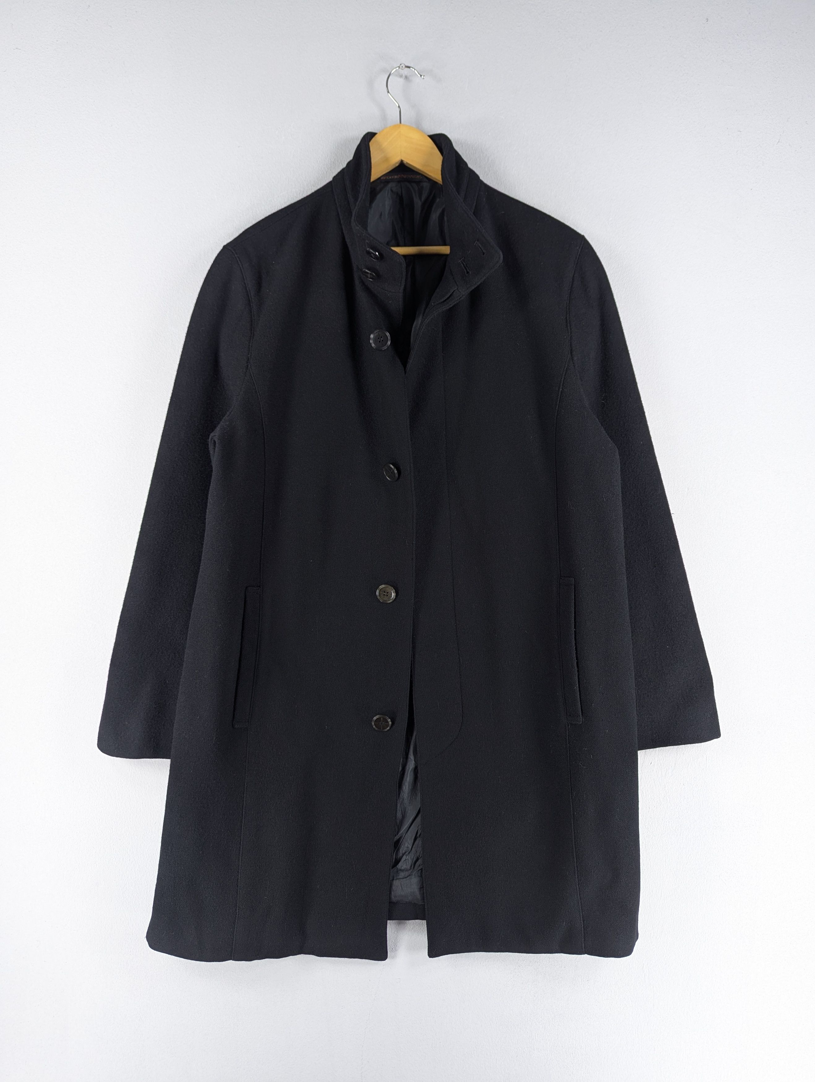 Gaultier Homme Objet Gaultier Homme Object Black Long Coat Size 48 Size US M / EU 48-50 / 2 - 1 Thumbnail