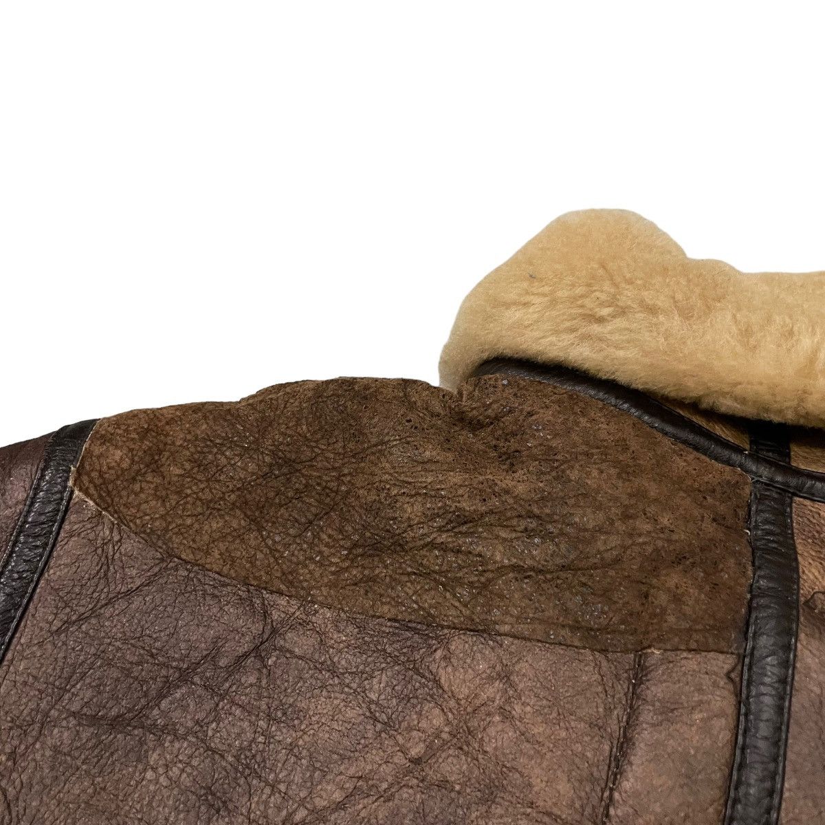 Harley Davidson Vintage Harley Davidson Sheepskin B3 Leather Jacket Size US M / EU 48-50 / 2 - 21 Thumbnail
