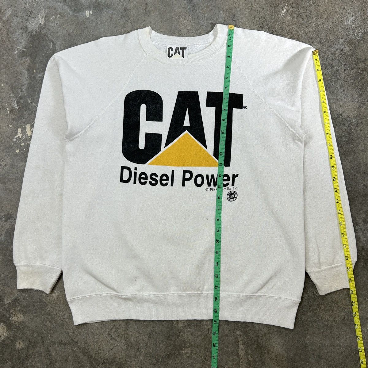 Vintage 1990s Caterpillar - Sweatshirt Size US L / EU 52-54 / 3 - 9 Thumbnail