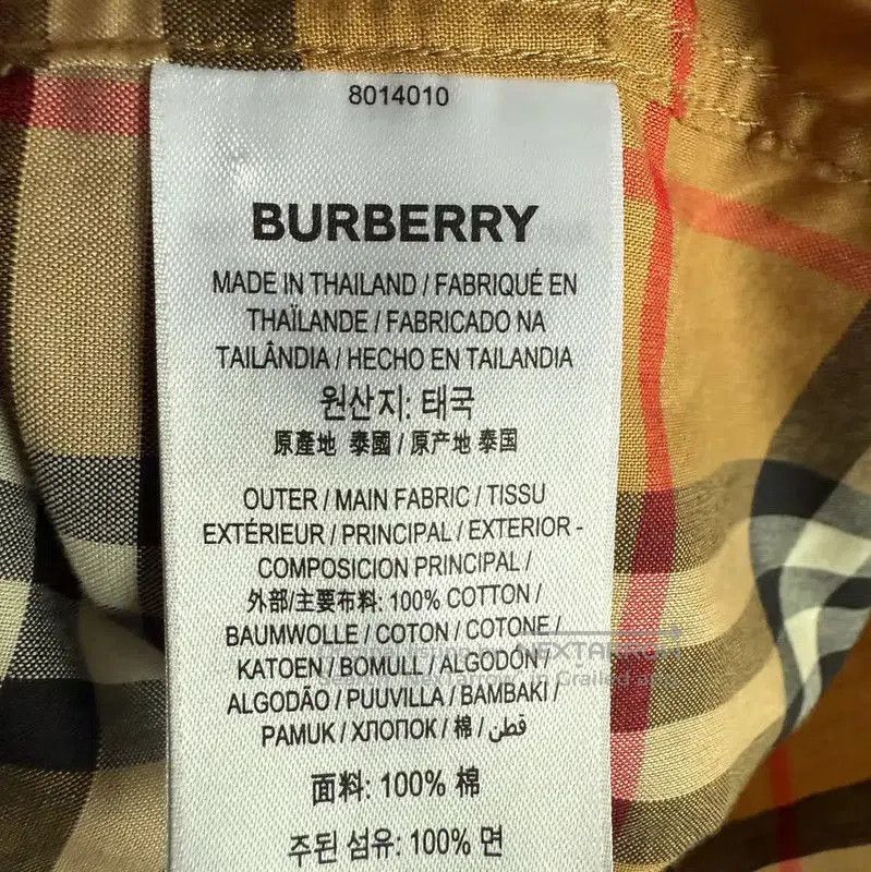 Burberry Burberry Khaki Cotton Shirt for Women. Size XXS / US 00 / IT 34 - 5 Thumbnail