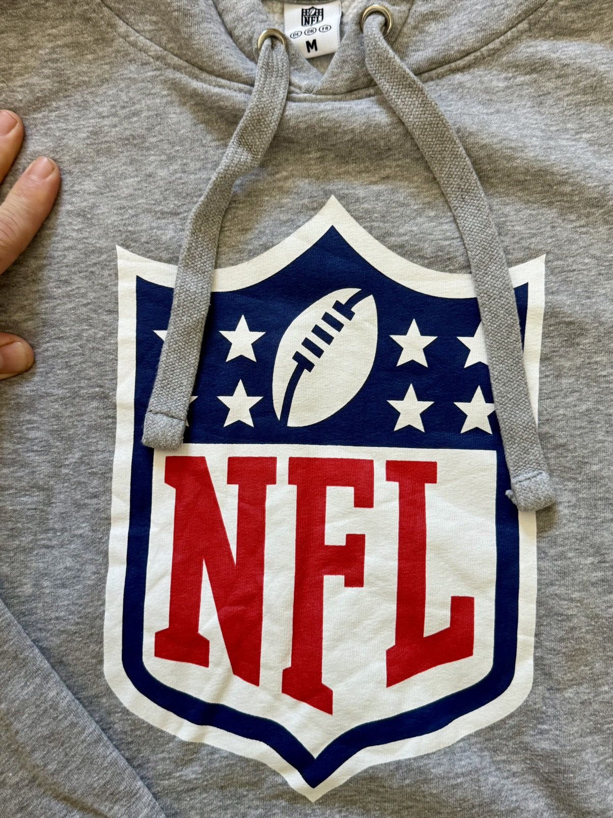 NFL NFL Grey Hoodie Size M – Big Logo – Excellent Condition Size US M / EU 48-50 / 2 - 3 Thumbnail