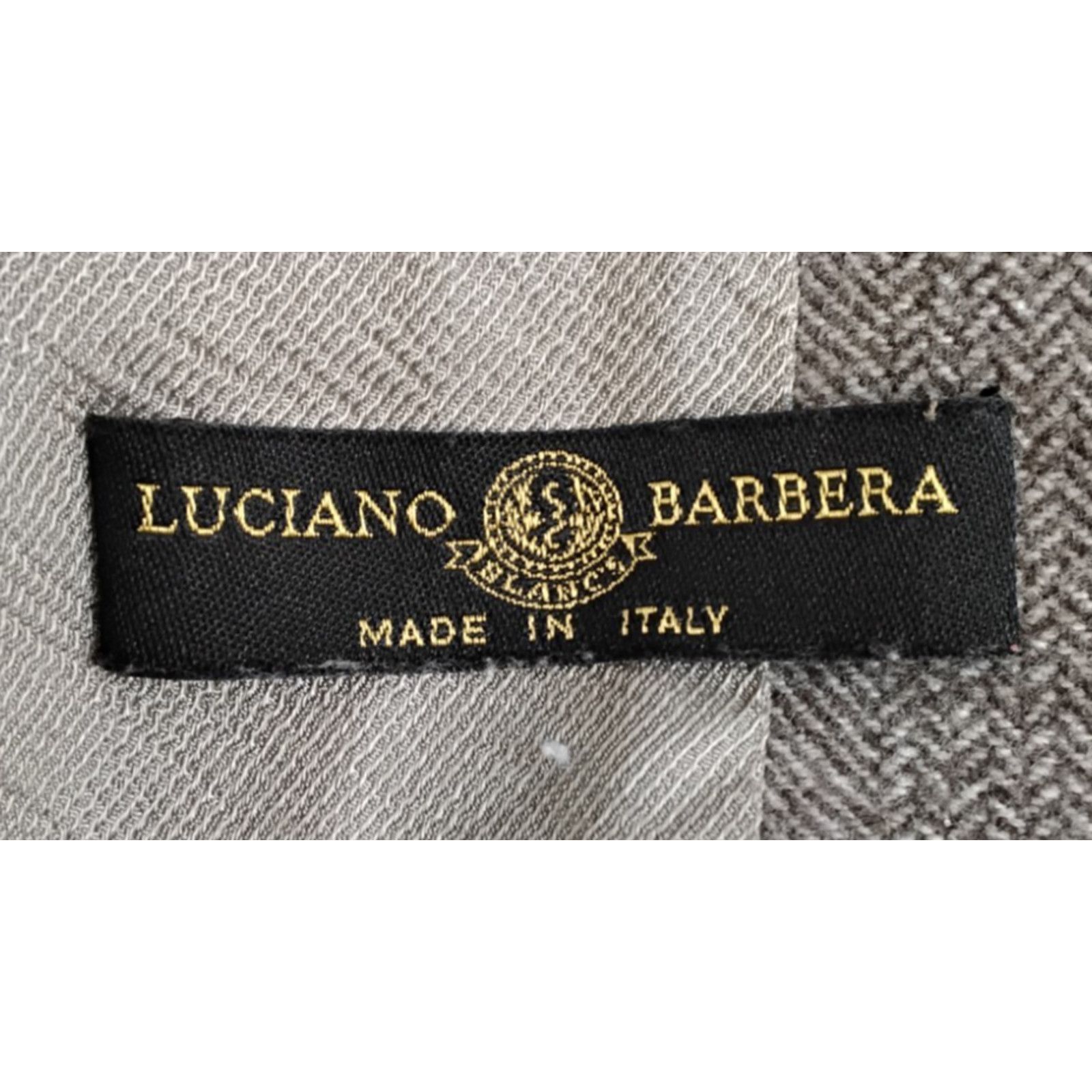Luciano Barbera Luciano Barbera Blazer Women 42 Herring Bone Gray 100% Wool Size M / US 6-8 / IT 42-44 - 9 Thumbnail