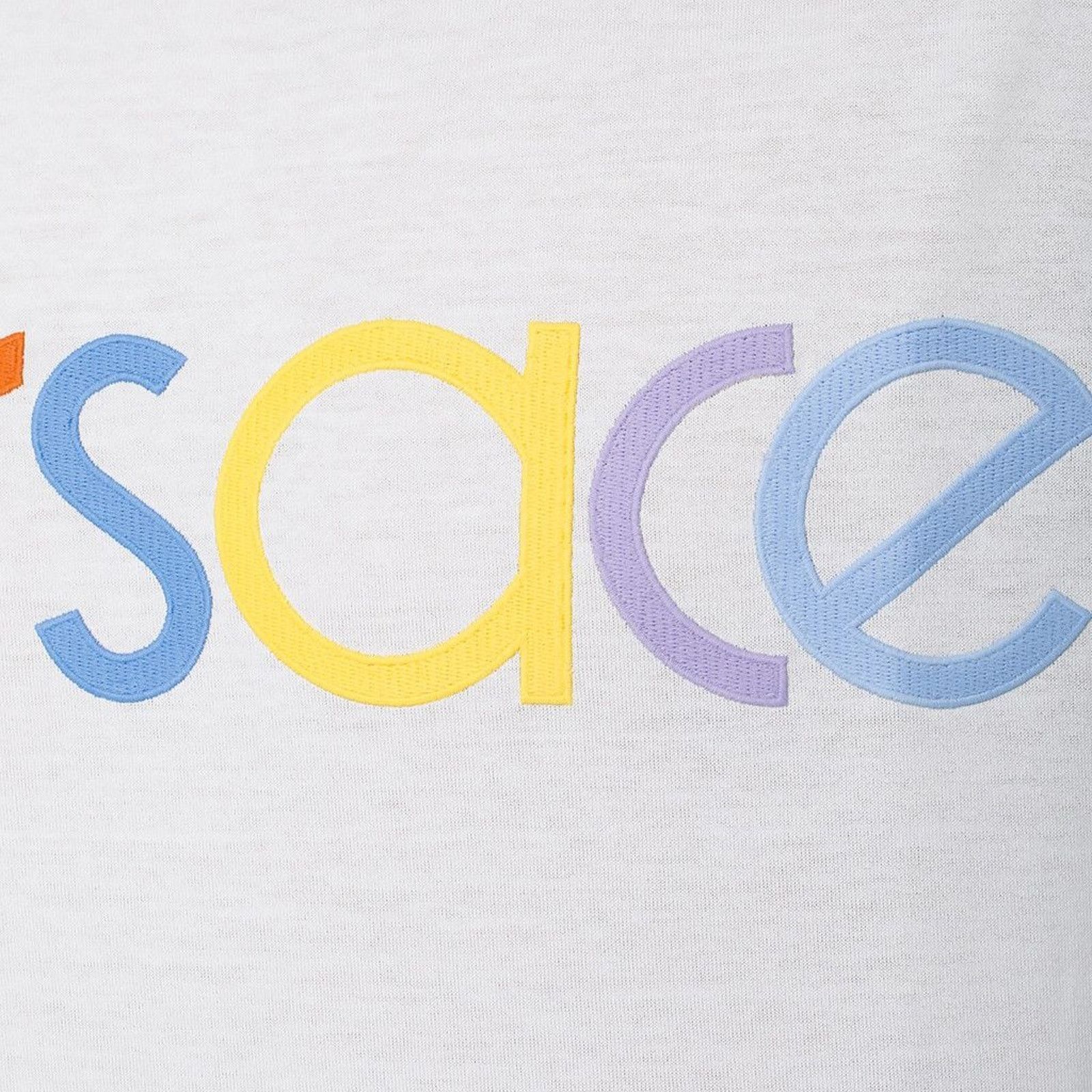 Versace Versace Logo Embroidered Multi Color Tee Shirt Size US XL / EU 56 / 4 - 2 Thumbnail