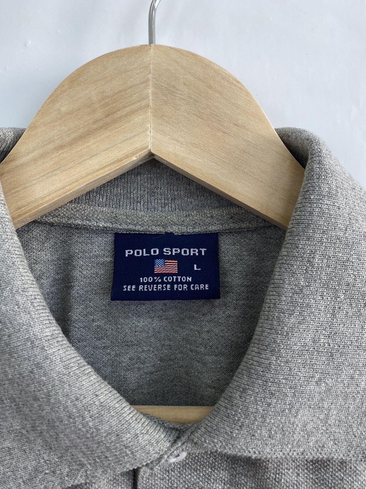 Polo Ralph Lauren 🇺🇸 Vintage Polo Sport Ralph Lauren polo t-shirt retro Size US L / EU 52-54 / 3 - 6 Thumbnail