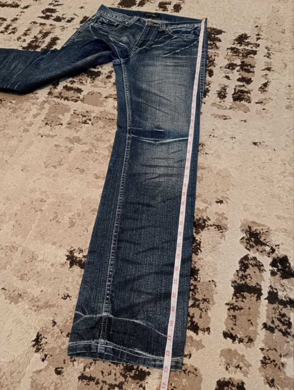 Japanese Brand JAPANESE ZEROSAIL DISTRESSED LOOK BLUE JEANS Size US 32 / EU 48 - 17 Thumbnail
