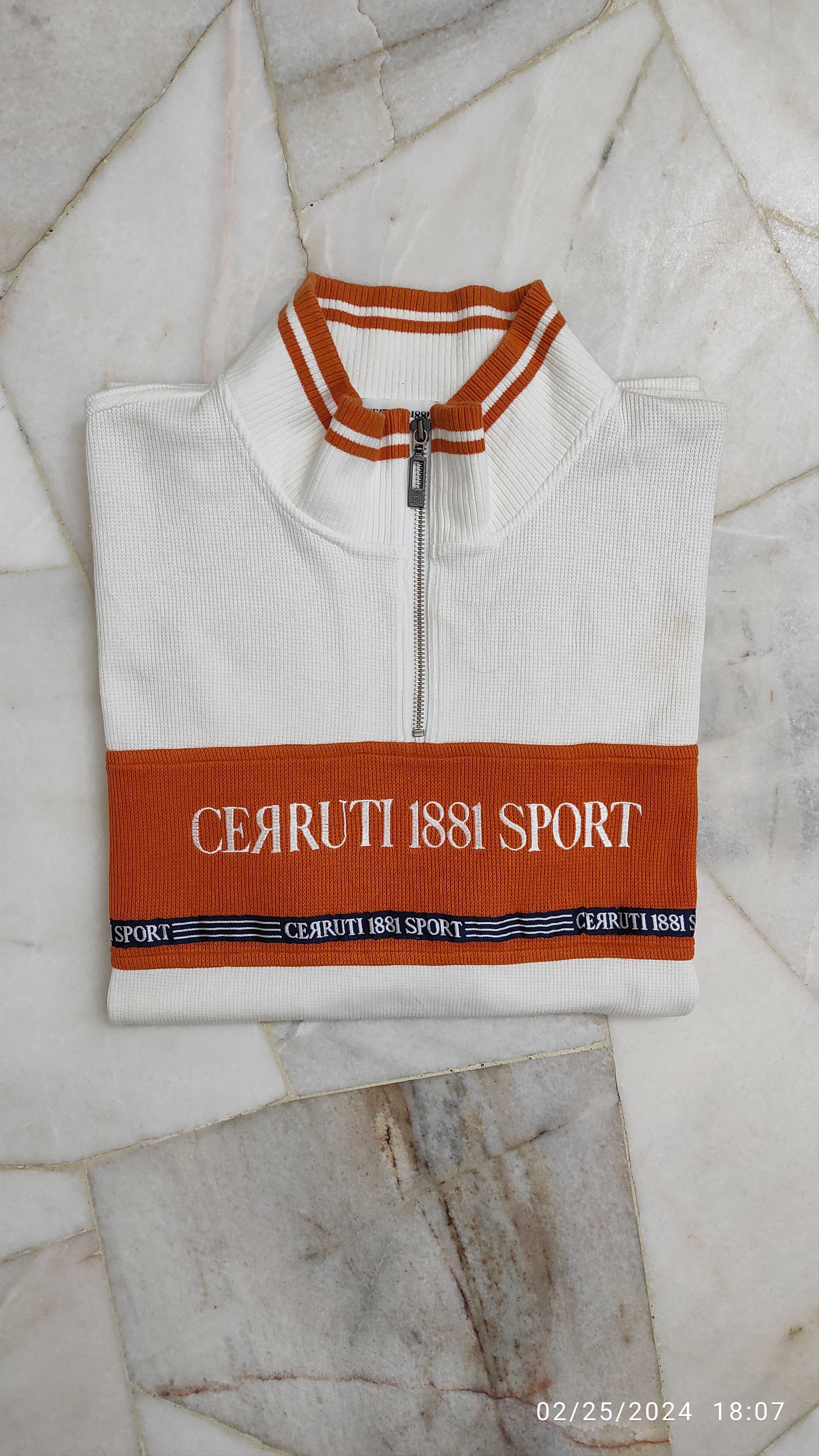 Cerruti 1881 FW2000 CERRUTI 1881 embroidered Spell Out shirt Size US L / EU 52-54 / 3 - 11 Thumbnail