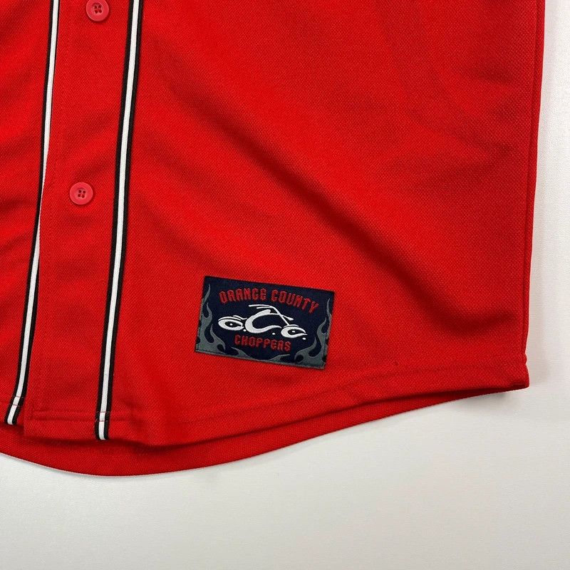 West Coast Choppers Rare Vintage 90s Orange County Choppers Red Jersey Size M Size US M / EU 48-50 / 2 - 8 Thumbnail