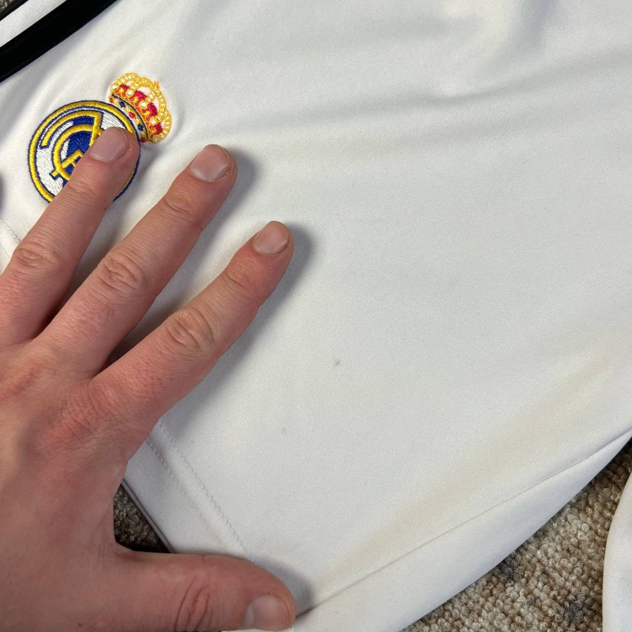 Adidas Adidas x Real Madrid Home Soccer Shorts Sportswear Y2K Size US 30 / EU 46 - 8 Thumbnail