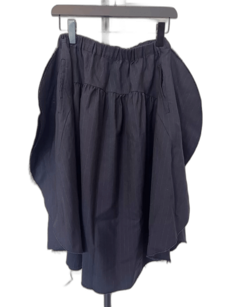 Comme des Garcons CDG Arc Hem Wool Midi Skirt - dmc Size 26" / US 2 / IT 38 - 1 Thumbnail