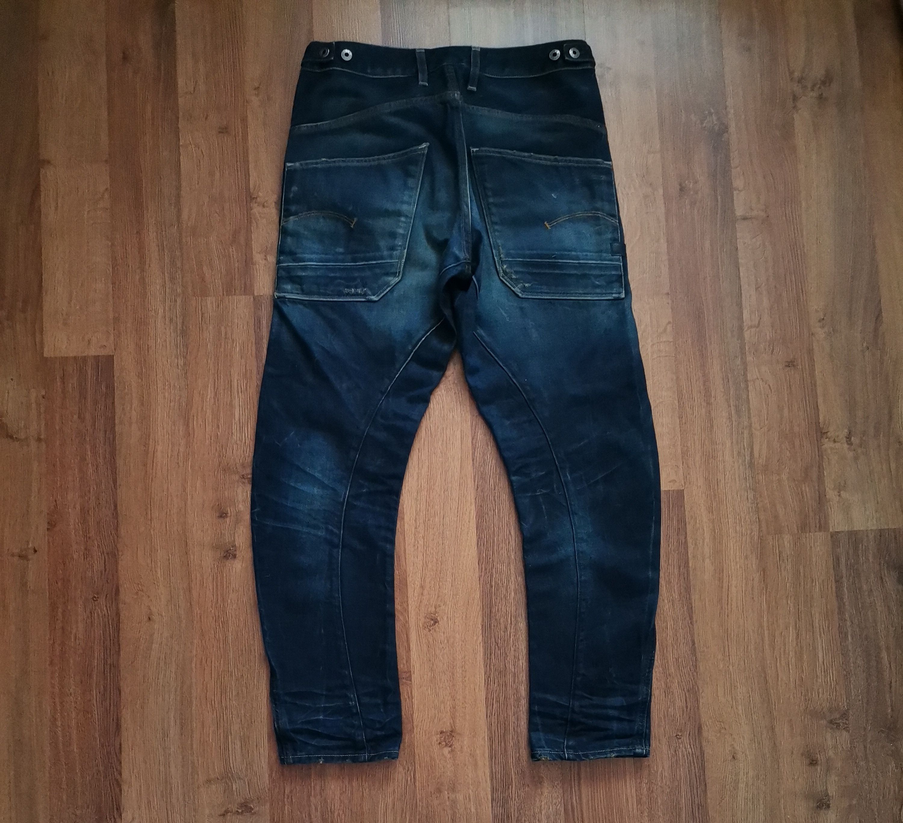 G-Star Vintage G-Star Raw Distressed Jeans Size US 30 / EU 46 - 4 Thumbnail