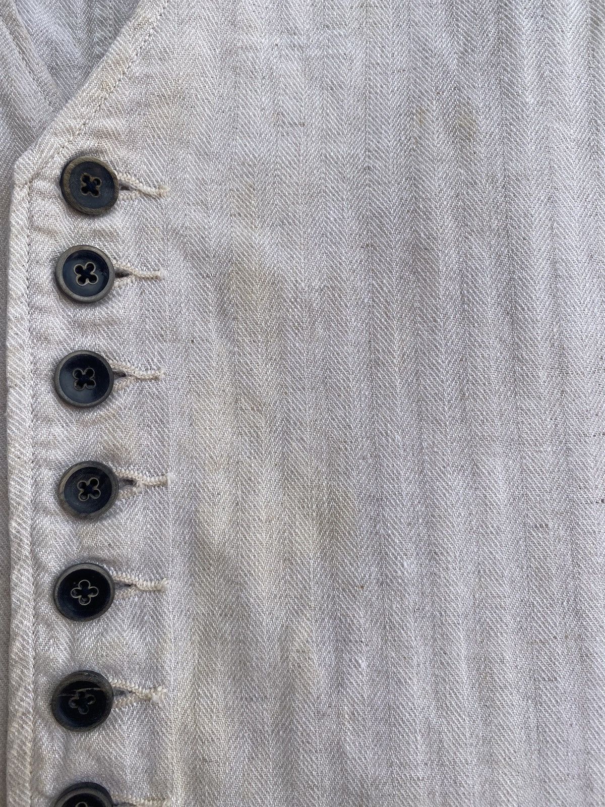 Vintage Rare KAPITAL japan button up hbt cotton vest jacket Size US M / EU 48-50 / 2 - 2 Thumbnail