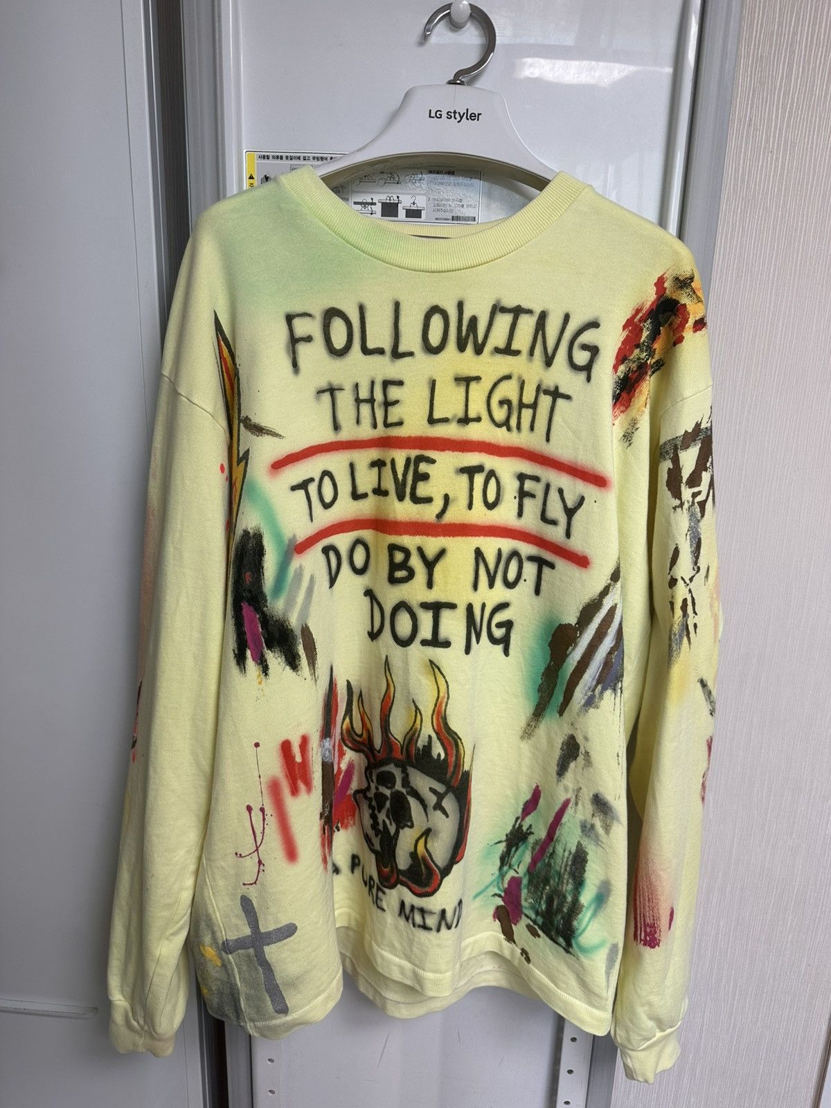 Kanye west X wes lang ye album merch