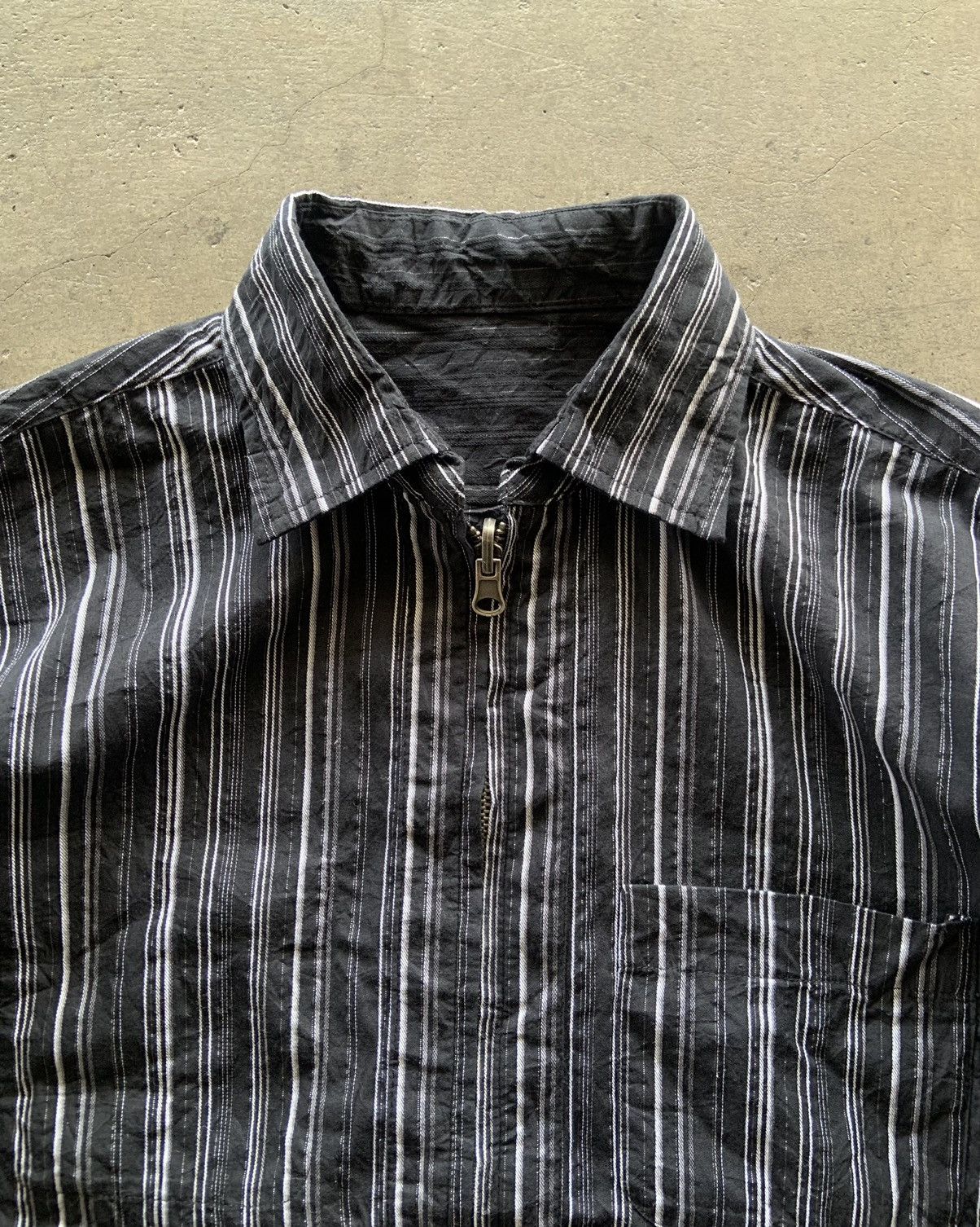 Issey Miyake Issey Miyake Yohji Yamamoto Style Reversible Shirt Zip Up Size US M / EU 48-50 / 2 - 8 Thumbnail
