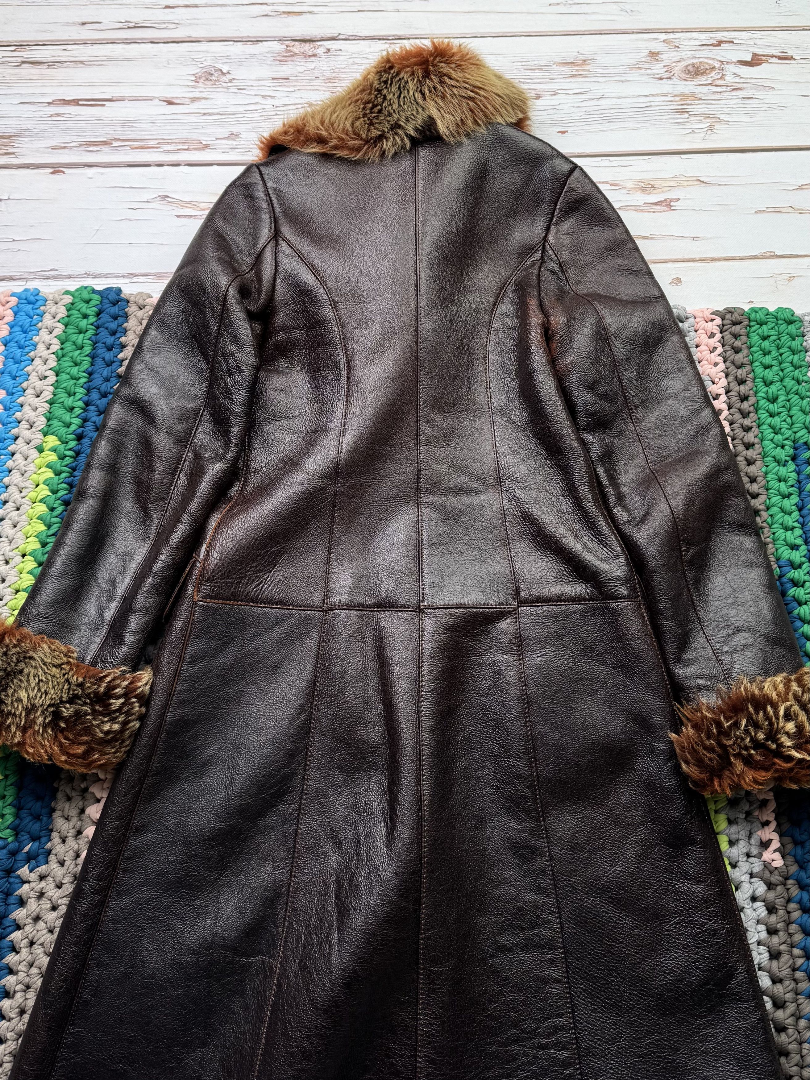 Vintage Vintage Real Sheepskin Coat (ET1)(D15) Size S / US 4 / IT 40 - 10 Thumbnail