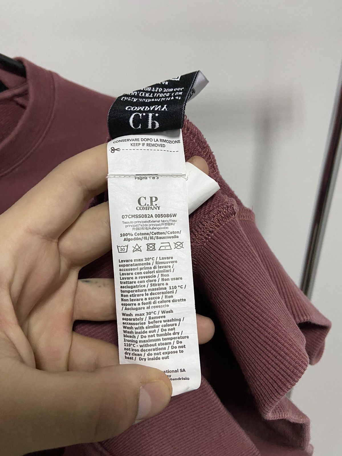 C.P. Company × Massimo Osti × Vintage CP Company Sweatshirt lense pocket vintage casuals Size US L / EU 52-54 / 3 - 10 Thumbnail