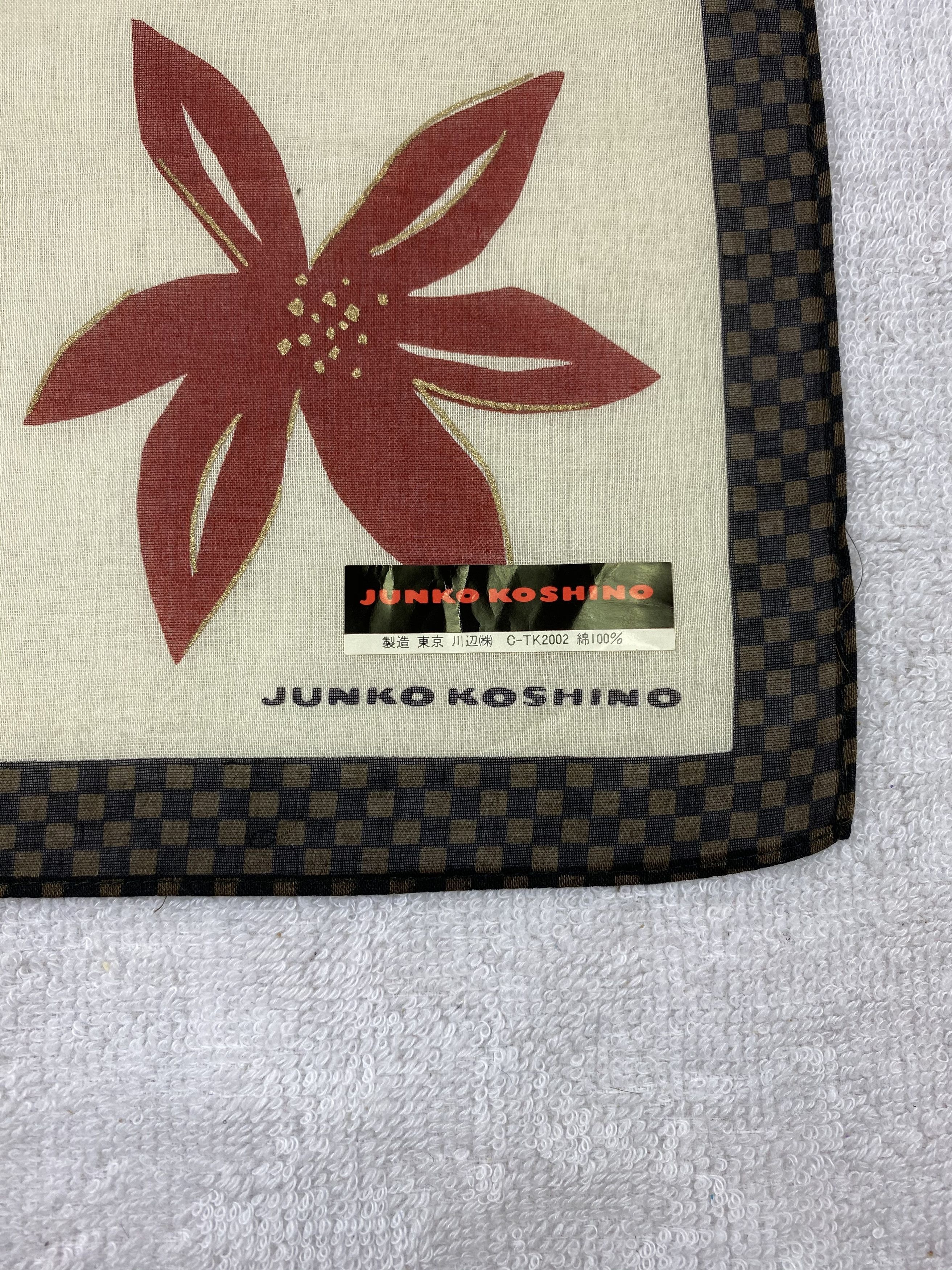 Mr. Junko × Vintage Junko Koshino Handkerchief / Bandana / Neckerchief Size ONE SIZE - 5 Thumbnail
