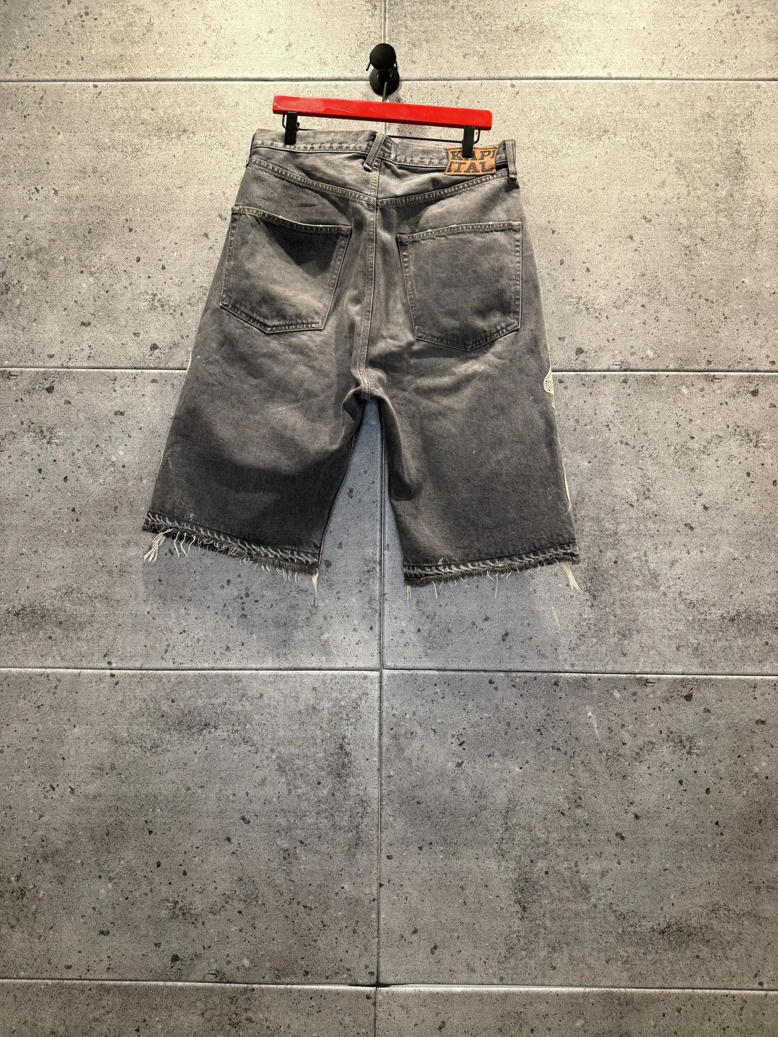Kapital Kapital bone denim shorts Size US 34 / EU 50 - 2 Thumbnail