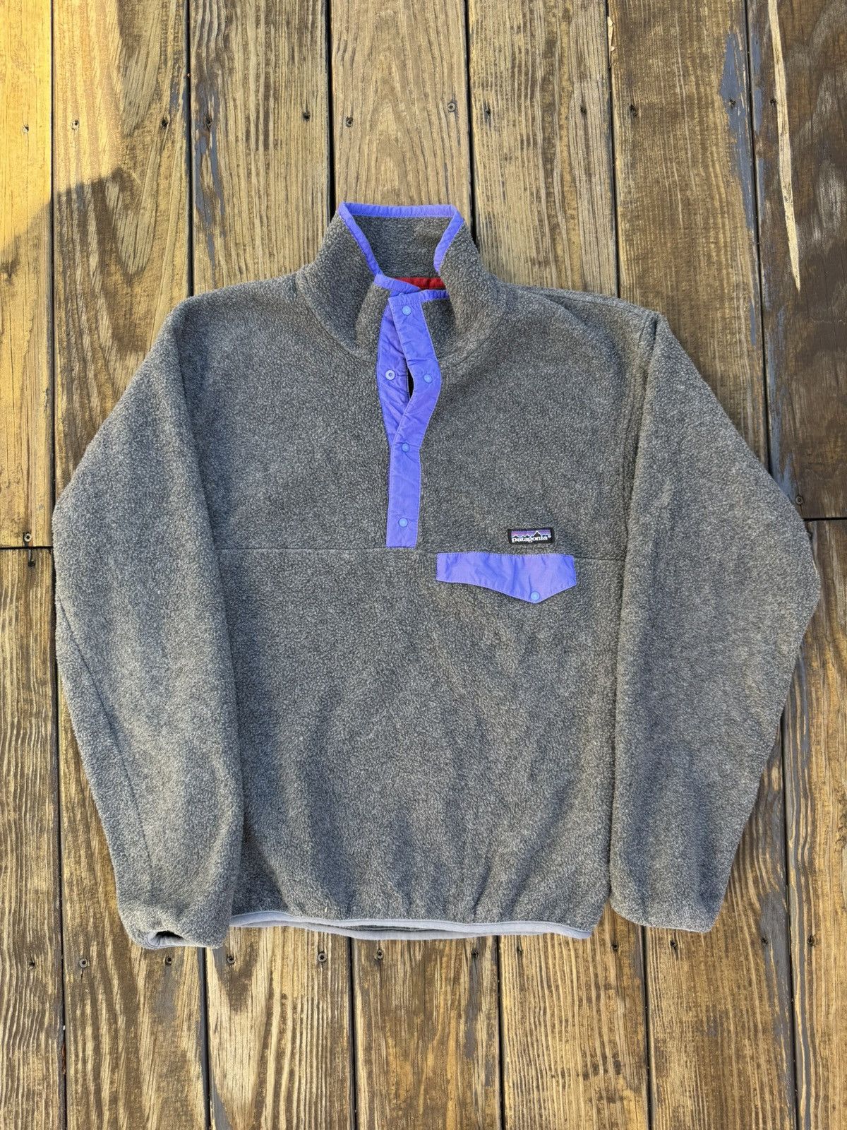 Patagonia Vintage Patagonia Synchilla pullover fleece Medium Size US M / EU 48-50 / 2 - 1 Thumbnail