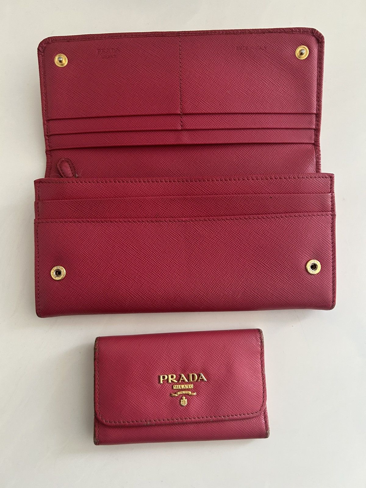 Prada Bow Wallet and Key Holder Set Size ONE SIZE - 3 Thumbnail