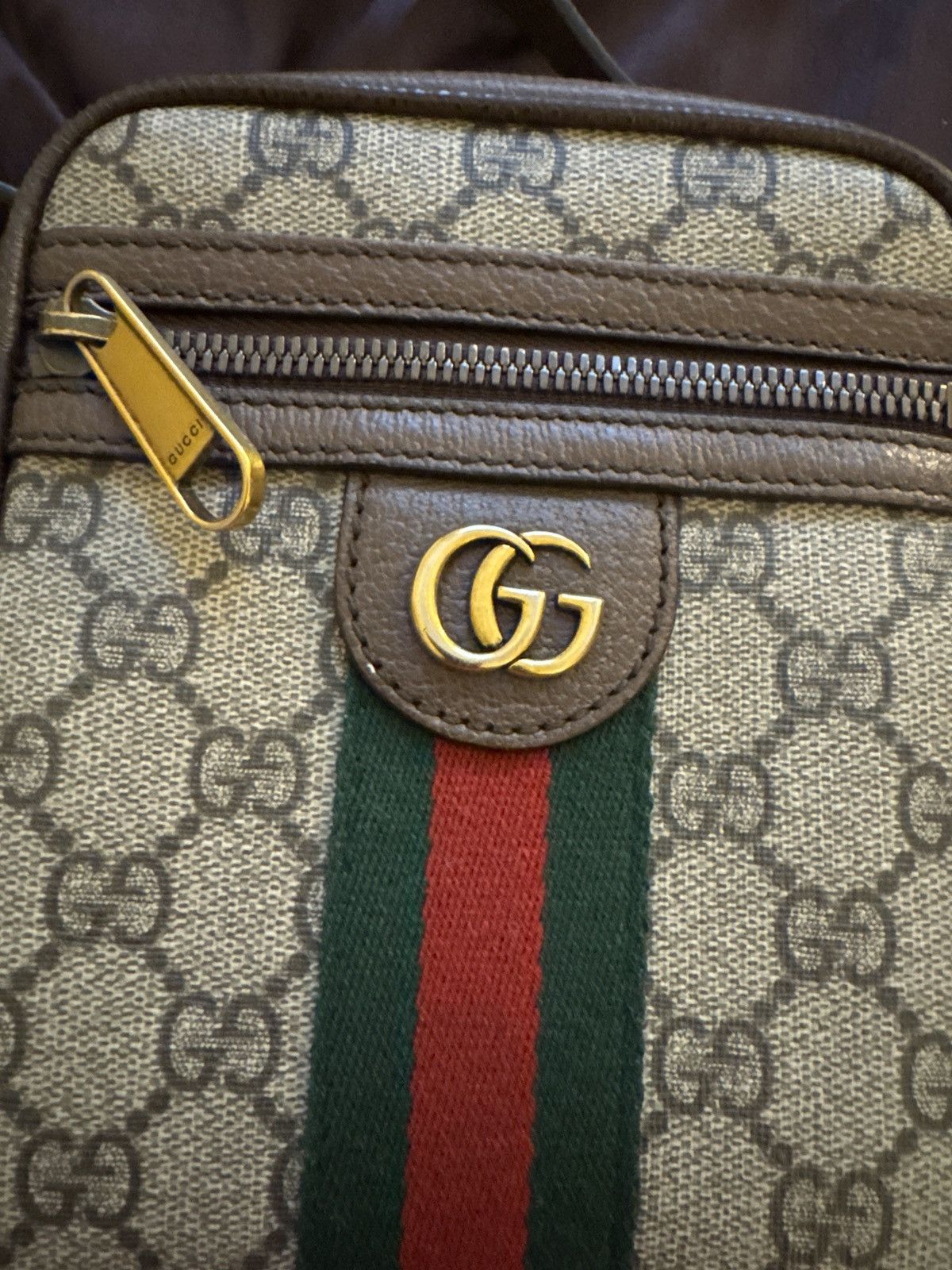 Gucci Gucci Ophidia GG Supreme Mini Crossbody Bag. Size ONE SIZE - 8 Thumbnail