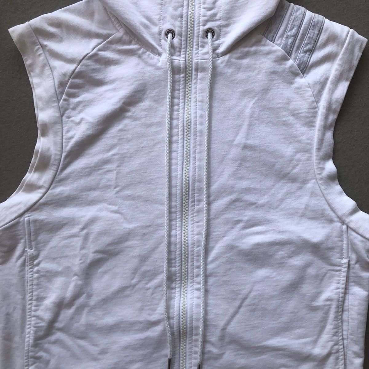 Adidas Y-3 by Yohji Yamamoto full zip sleeveless hoodie Size US S / EU 44-46 / 1 - 7 Thumbnail