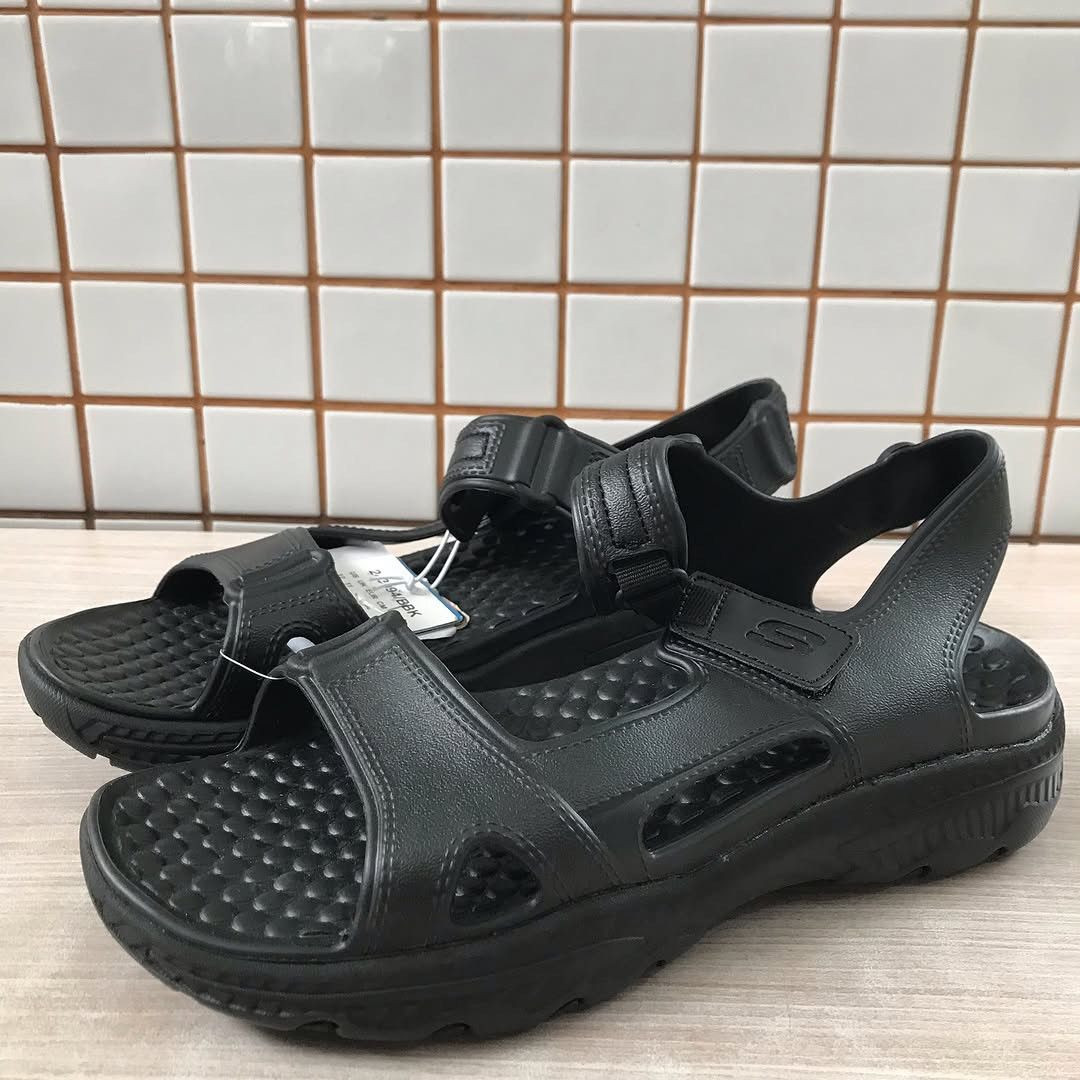 SKECHERS Skechers Black Mono eva Sandals Creston Ultra - Havana 24309 Size US 10 / EU 43 - 4 Thumbnail