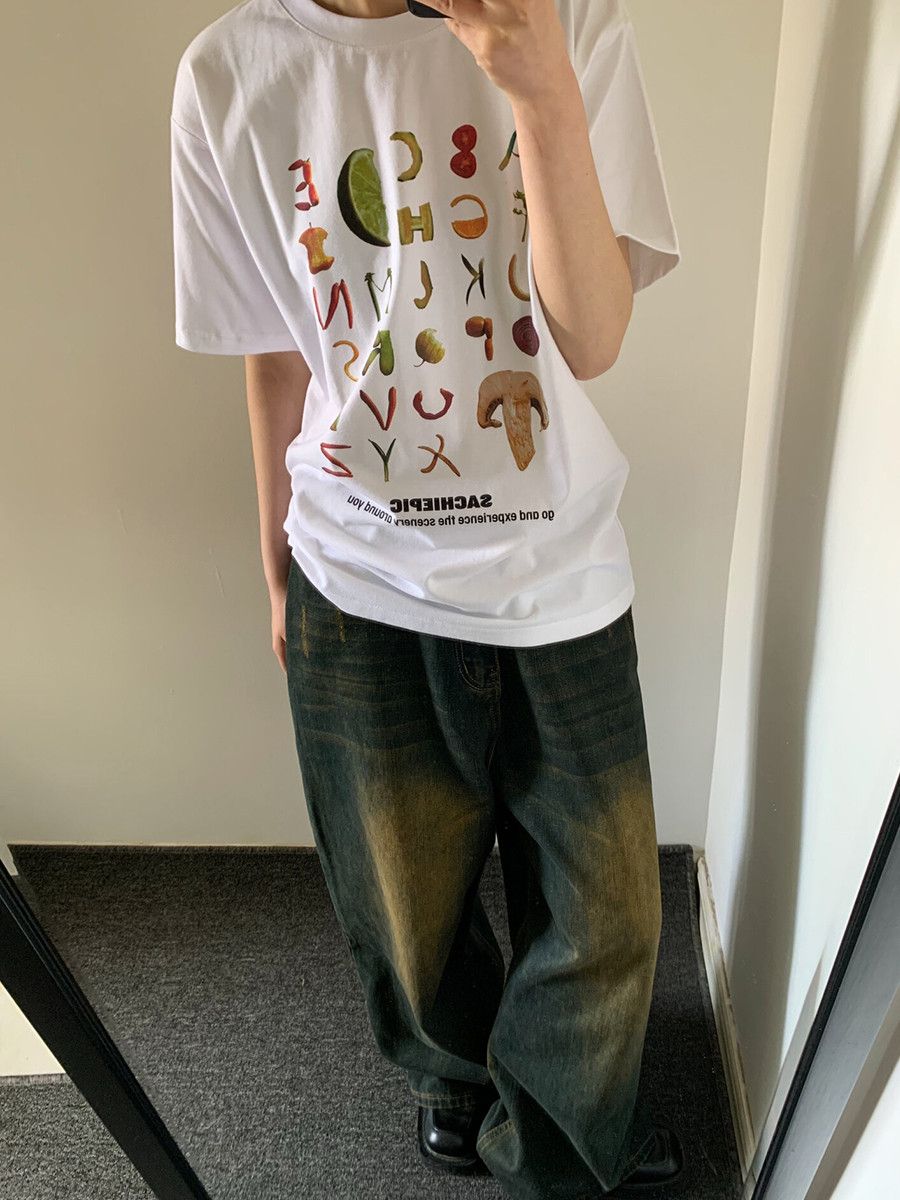 Japanese Brand × Jean 90s Retro Skater Baggy Size US 43 - 4 Thumbnail
