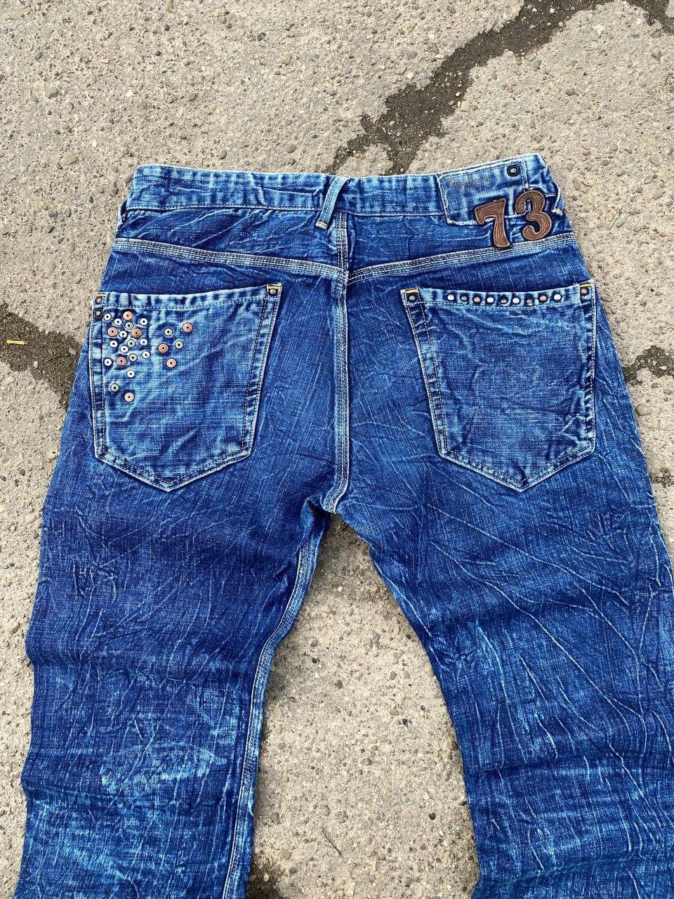 Japanese Brand × Vintage Avant Garde Baggy pants Tornado Mart style y2k jeans Size US 32 / EU 48 - 11 Thumbnail