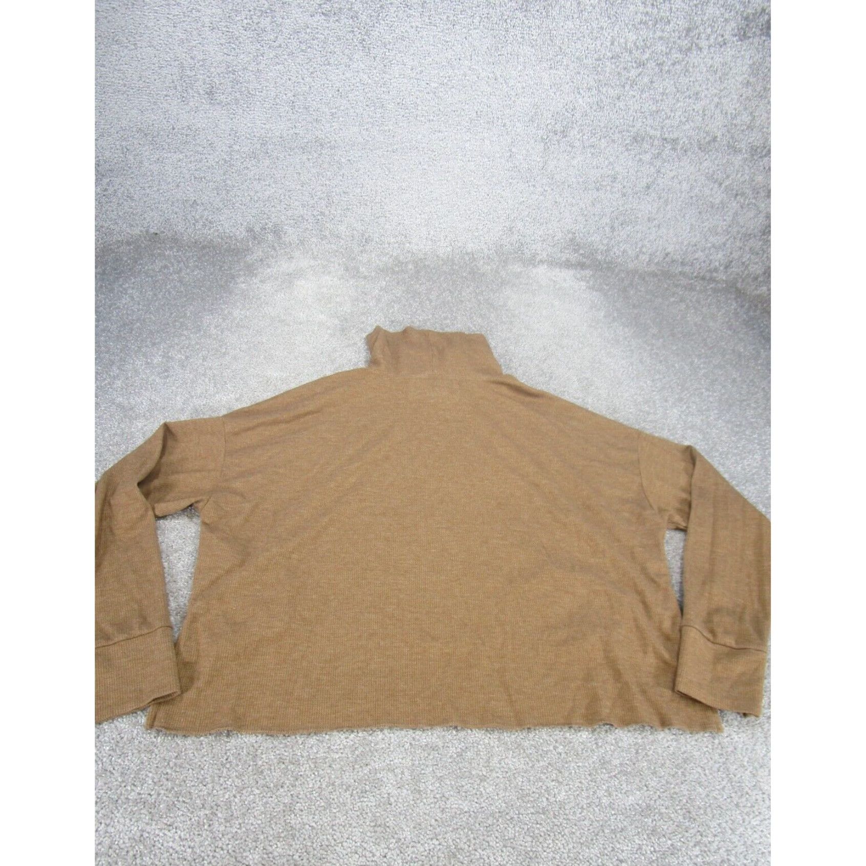 American Eagle Outfitters American Eagle Womens Small Sweater Cowl Neck Waffle Knit XL Extra Large Size S / US 4 / IT 40 - 3 Thumbnail