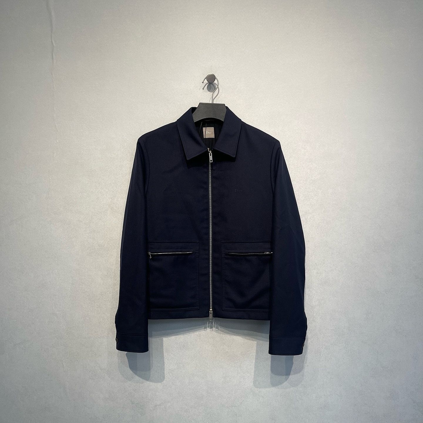 Dior Dior Embroidered Logo Zip-Up Jacket Size 46 Size US S / EU 44-46 / 1 - 1 Thumbnail