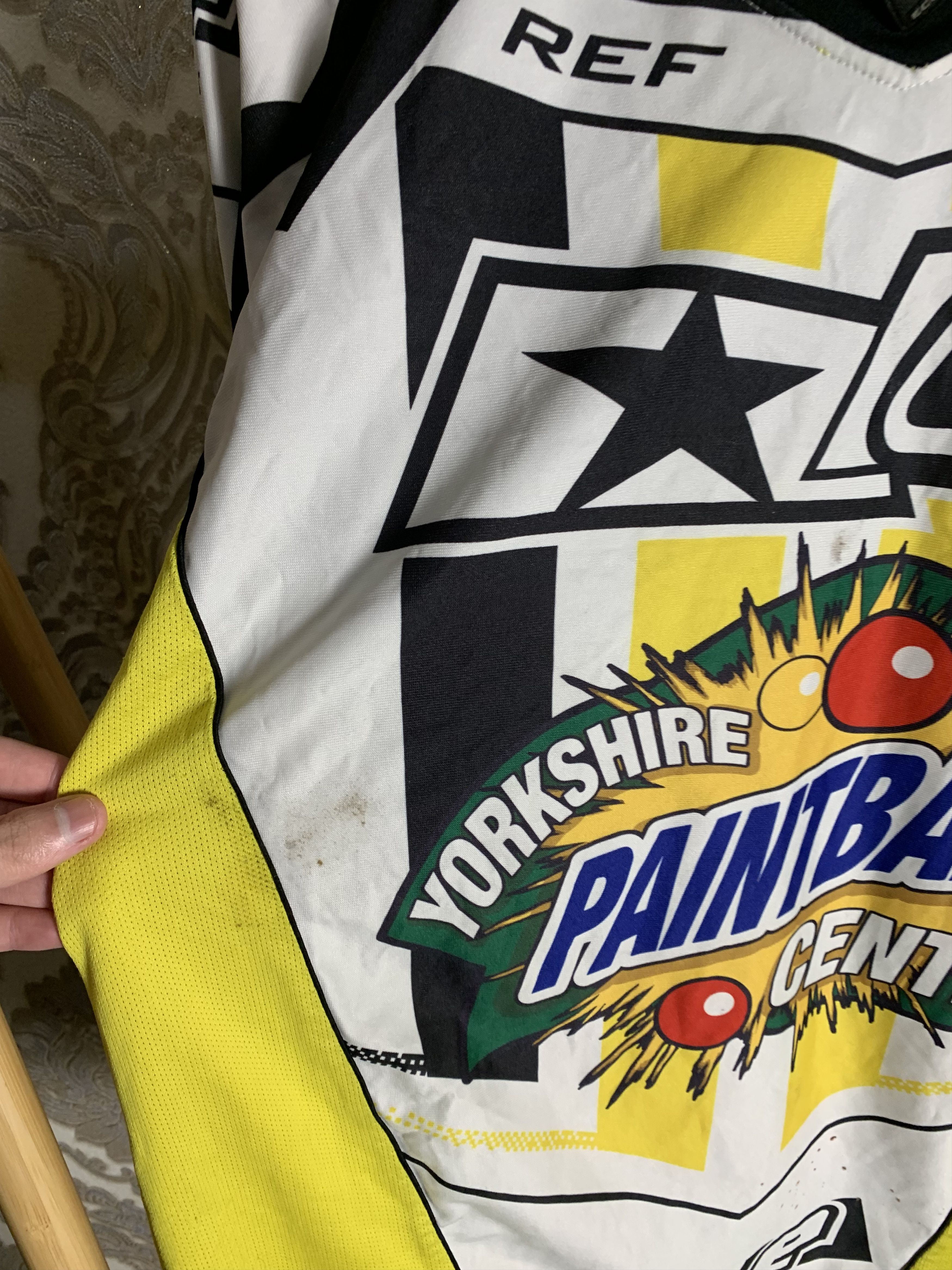 NASCAR VINTAGE ECLIPSE PLAYING MOTORCYCLE JERSEY RACING Y2K 90s USA Size US L / EU 52-54 / 3 - 4 Thumbnail