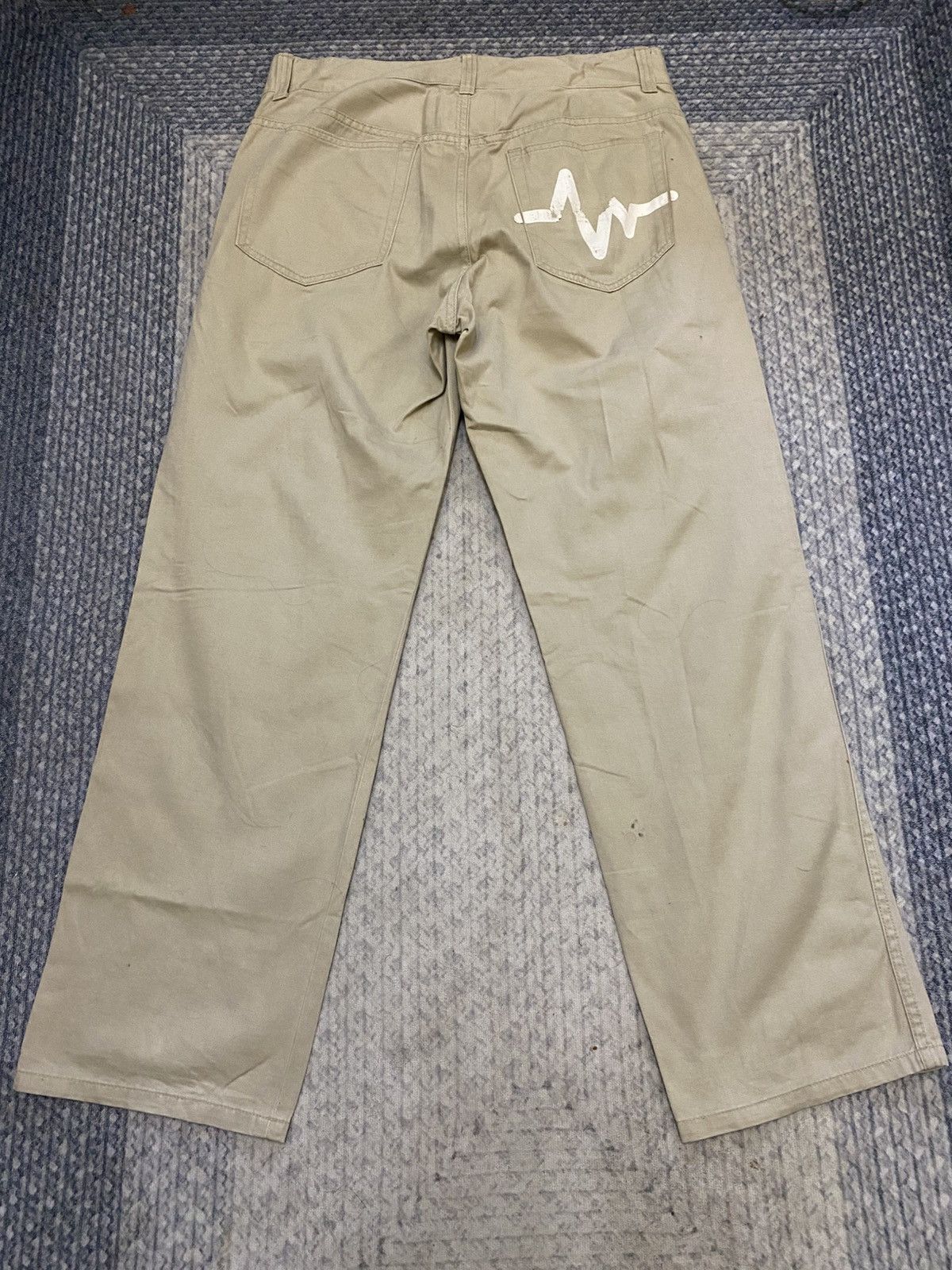 Neighborhood × Vintage × WHIZ LIMITED VINTAGE Y2K WHIZ LIMITED KHAKIS ICONIC LOGO BACK Size US 34 / EU 50 - 3 Thumbnail