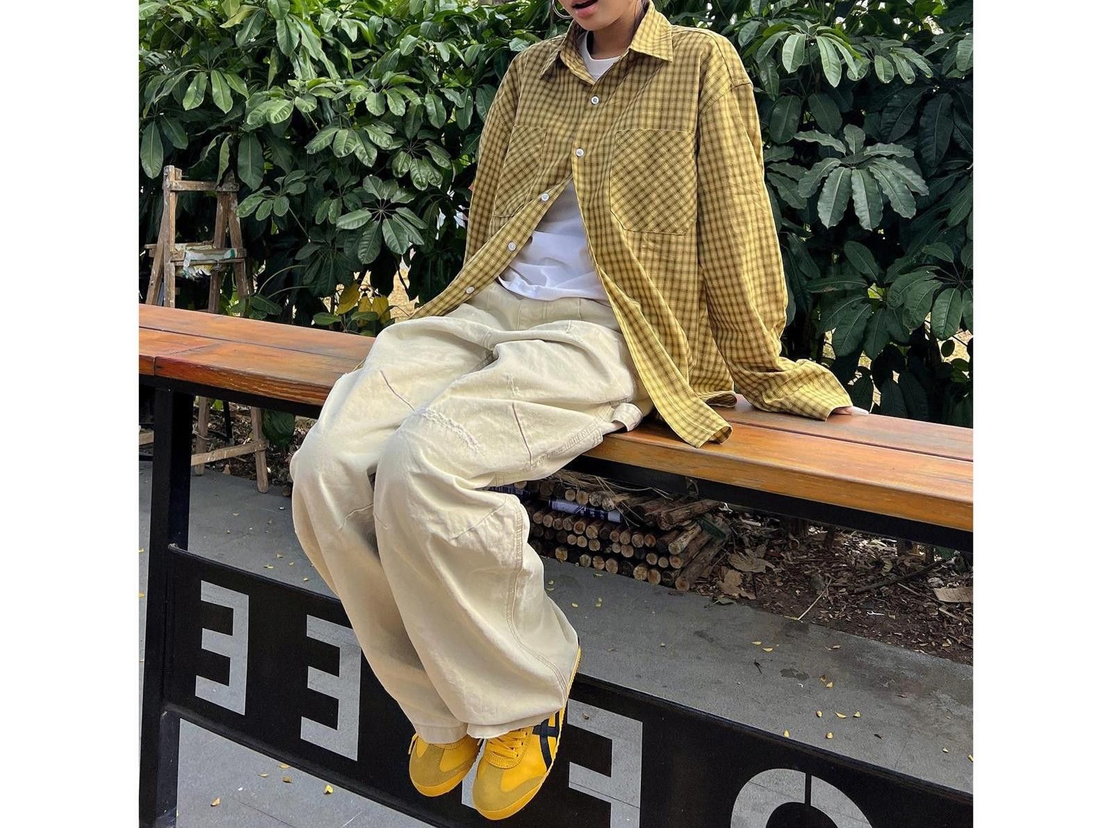 Vintage Oversized Loose Wide Leg Sweatpants / Pants Size 32" / US 10 / IT 46 - 3 Thumbnail